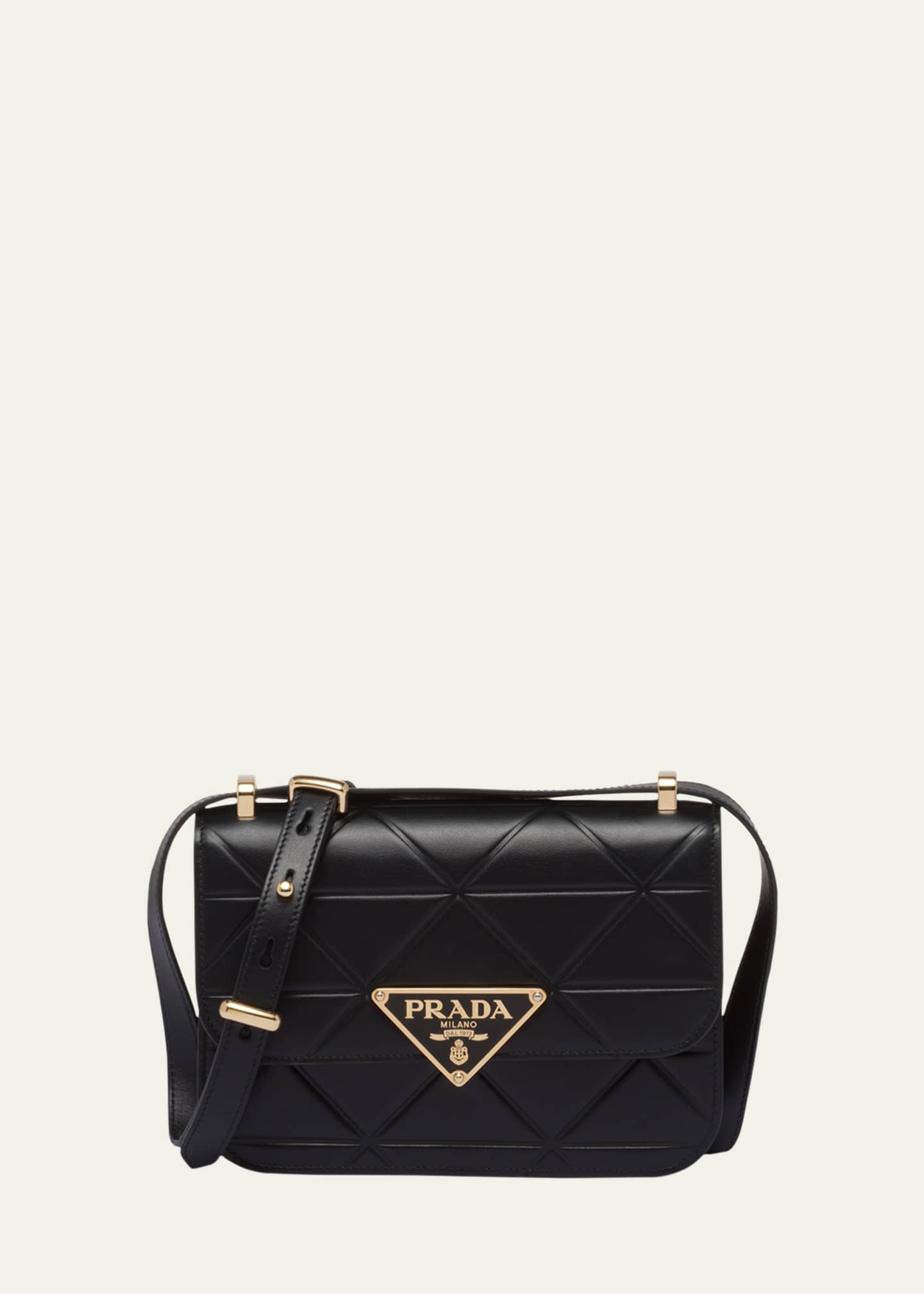Prada Small Triangle Quilted Shoulder Bag Image 1 of 3