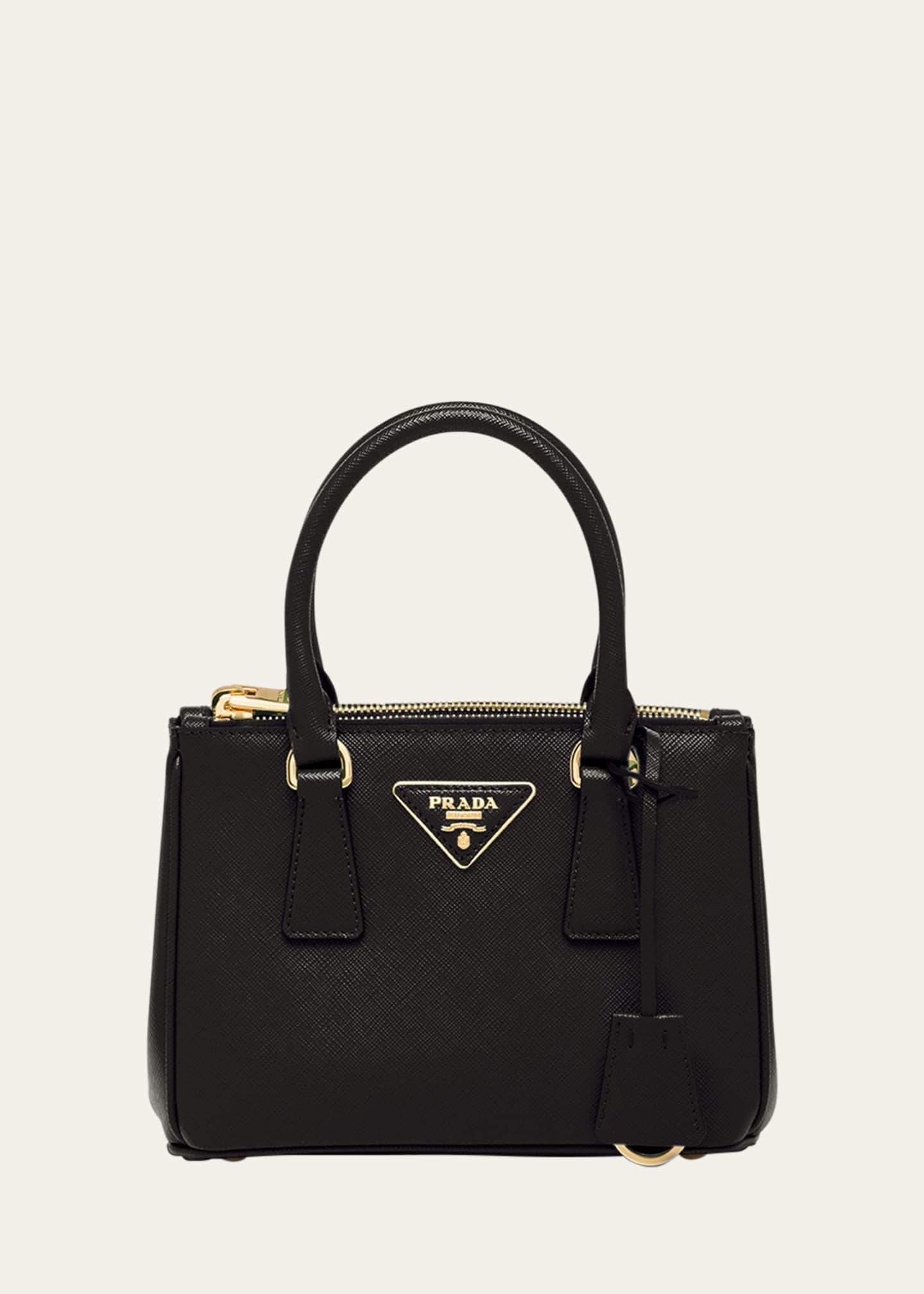 Prada Galleria Mini Leather Top Handle Bag Bergdorf Goodman