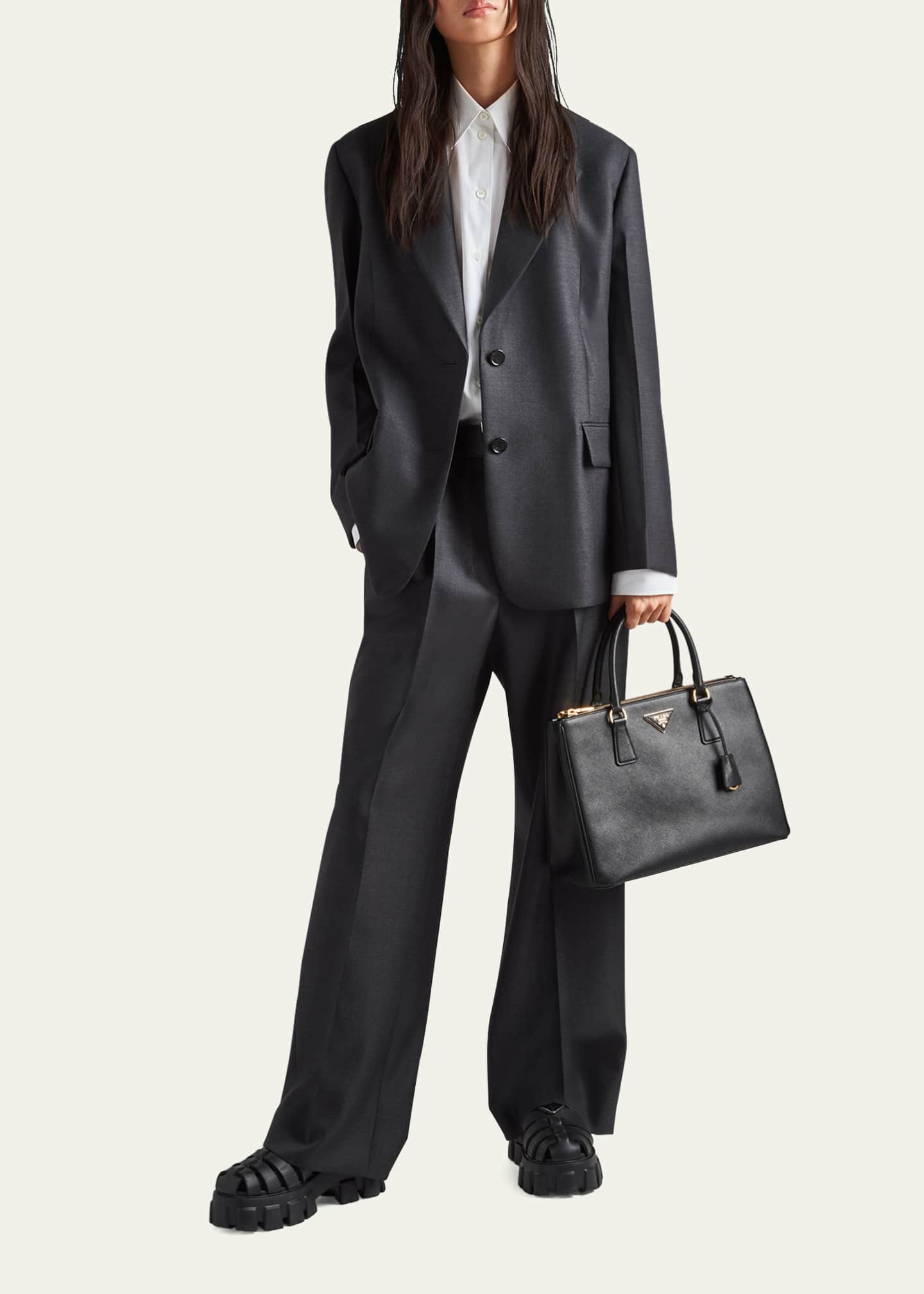 Prada Galleria Large Leather Top-Handle Bag Image 5 of 5