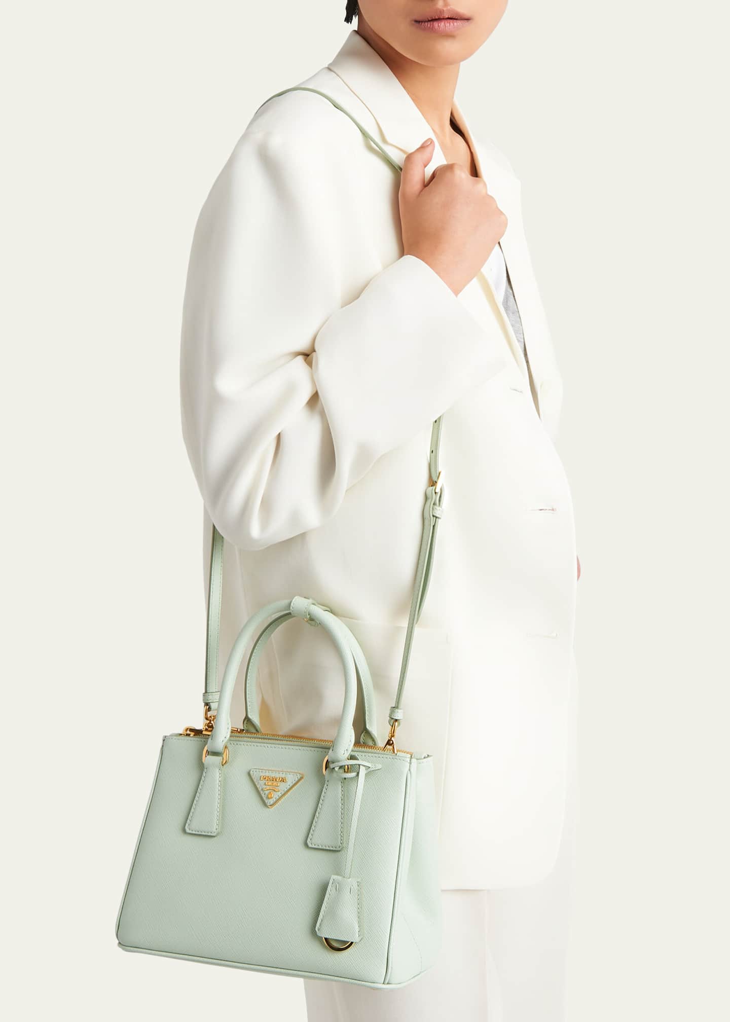 Prada Galleria Small Saffiano Top-Handle Bag Image 2 of 5