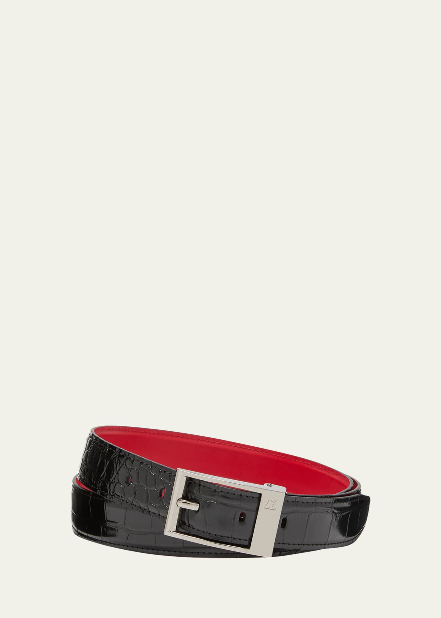 louboutin belt men