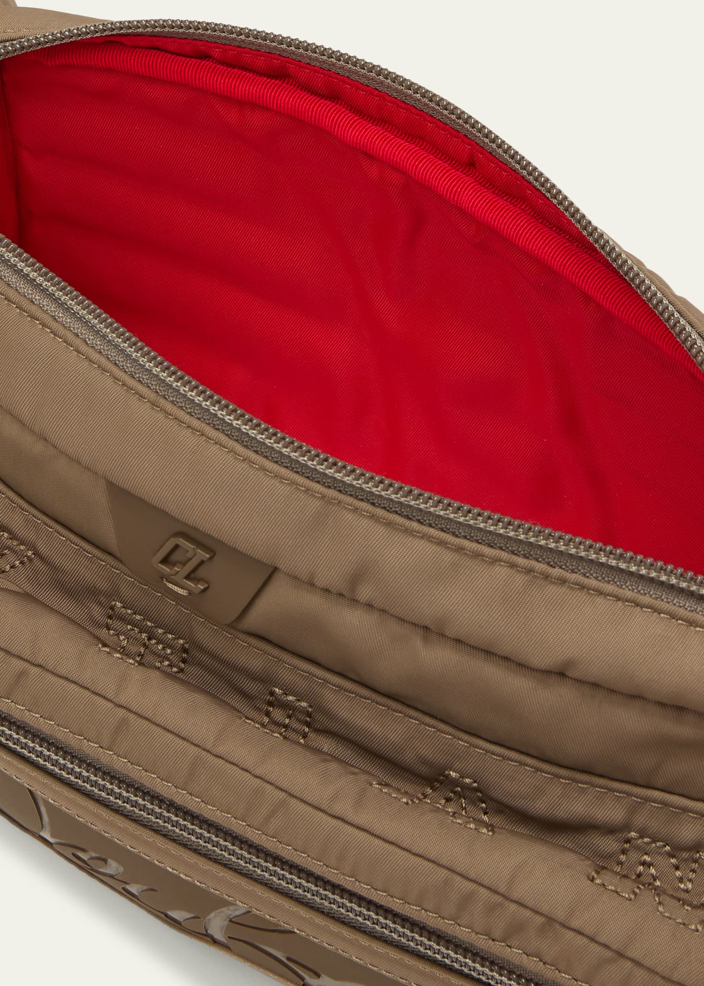 Loubideal - Belt bag - Fabric and rubber - Loubi - Christian Louboutin