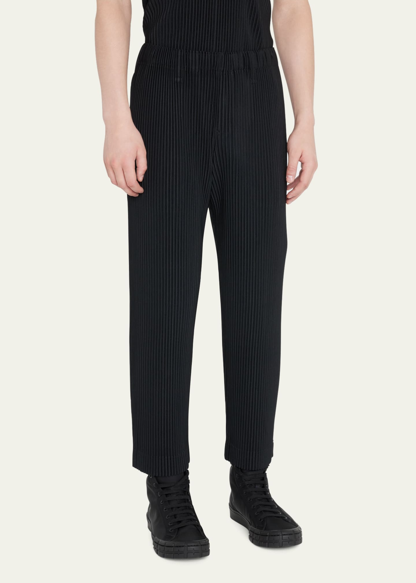 Issey miyake plisse pants deals