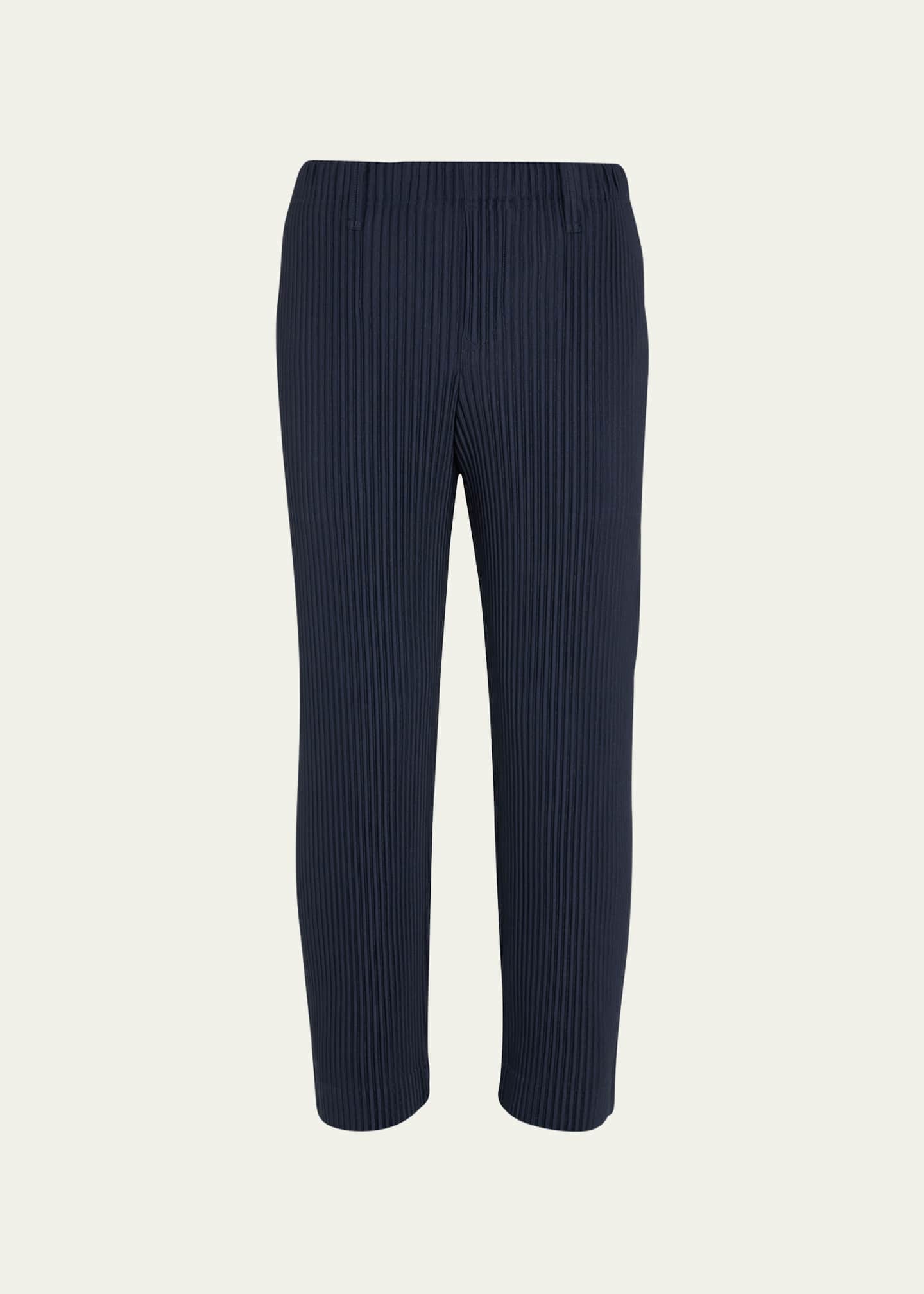 Homme Plisse Issey Miyake Men's Pleated Polyester Pants - Bergdorf ...