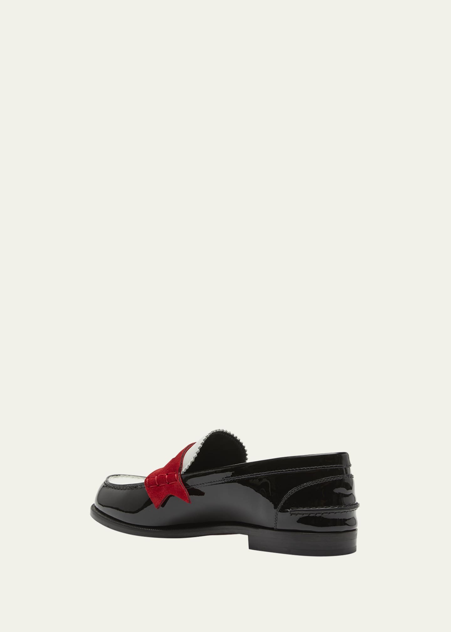 Red patent loafers womens hotsell