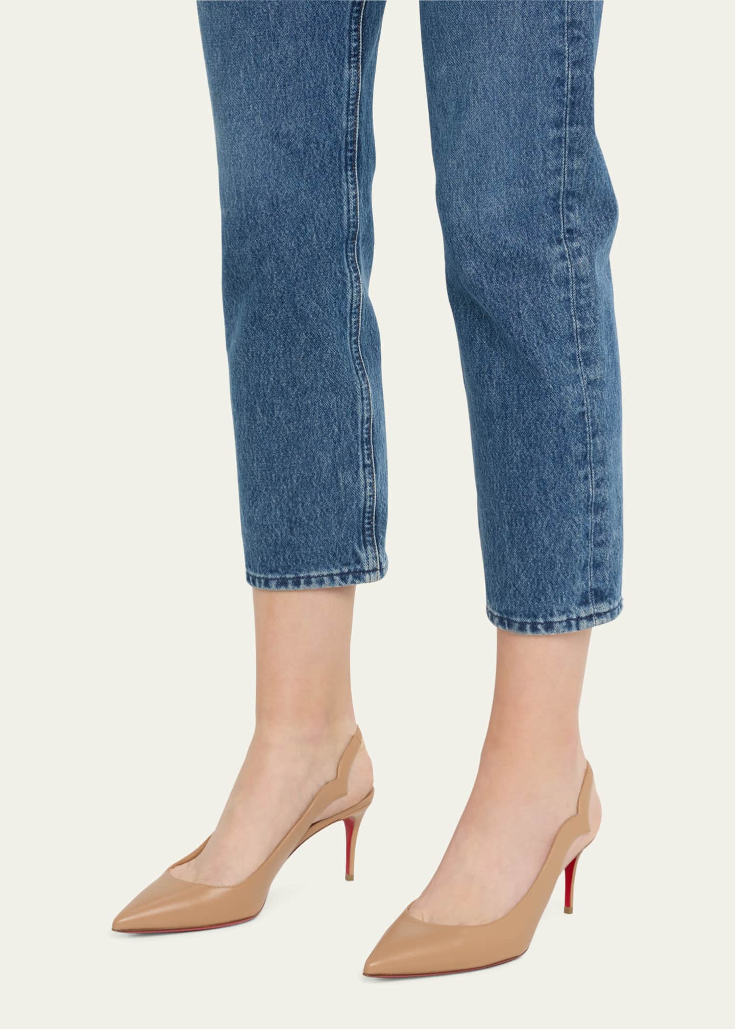 Christian louboutin slingback heels clearance
