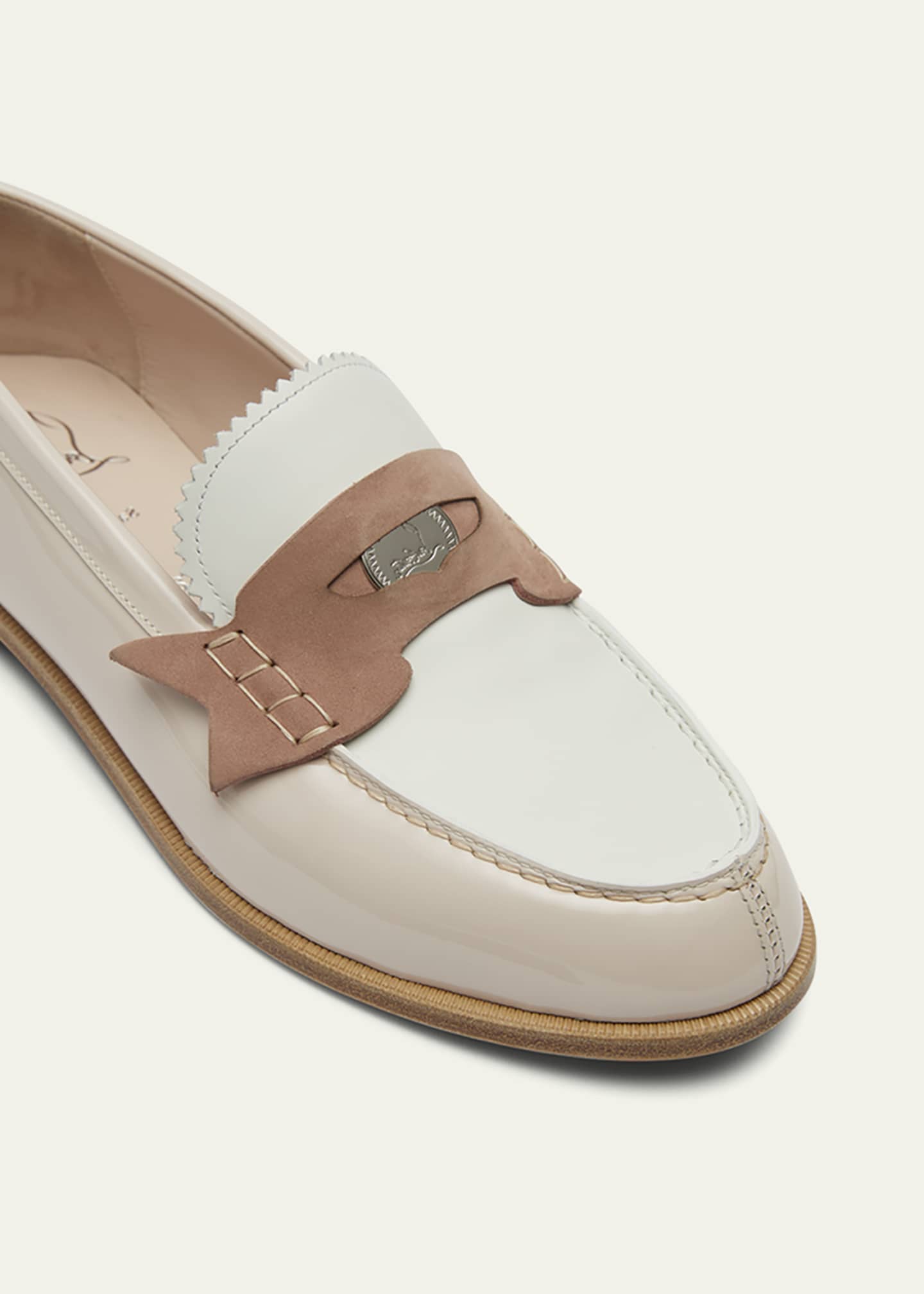 Red penny loafers clearance