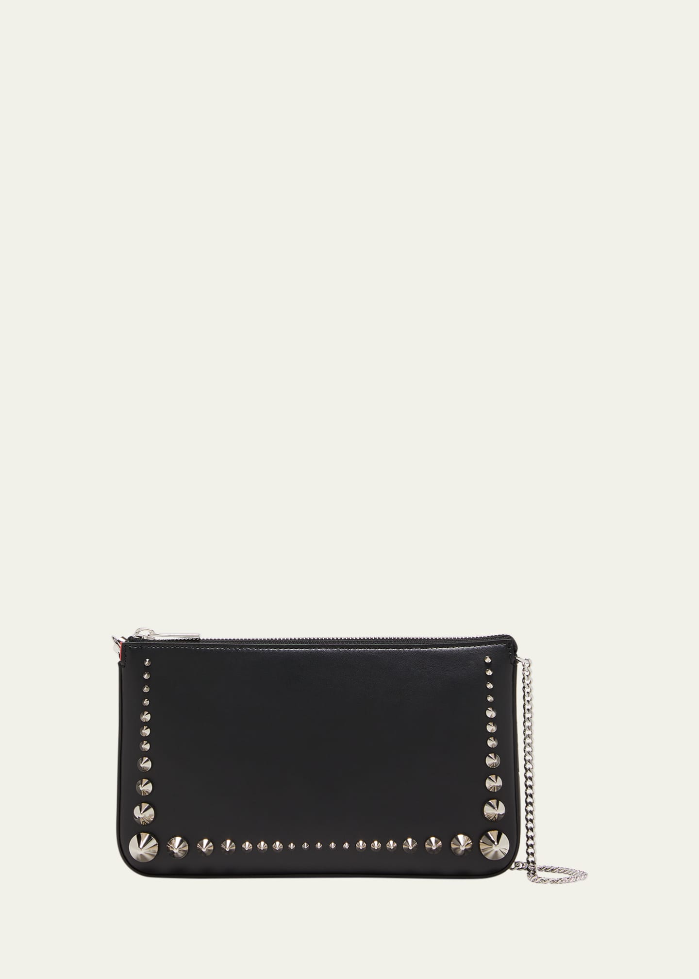 Christian louboutin black studded 2024 bag