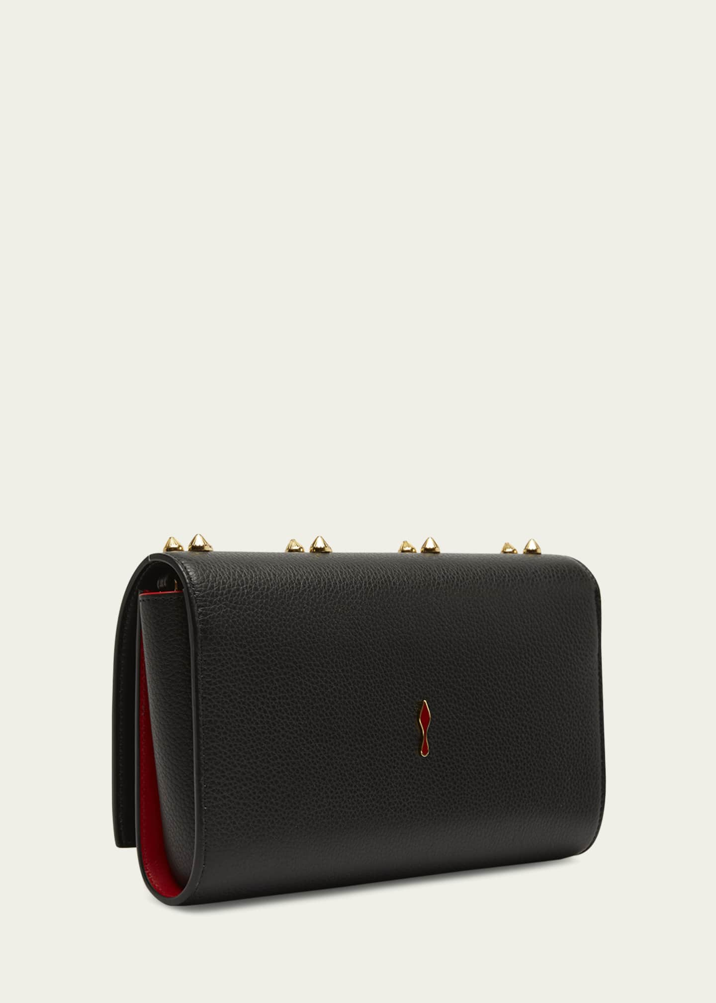 Christian Louboutin, Paloma Loubinthesky denim clutch