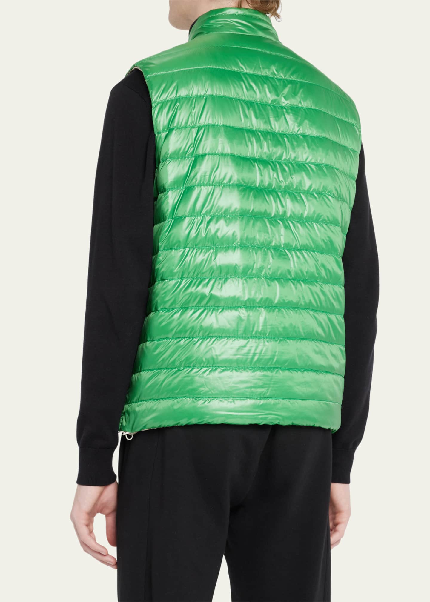 Herno Men's Ultralight Reversible Down Vest Bergdorf Goodman