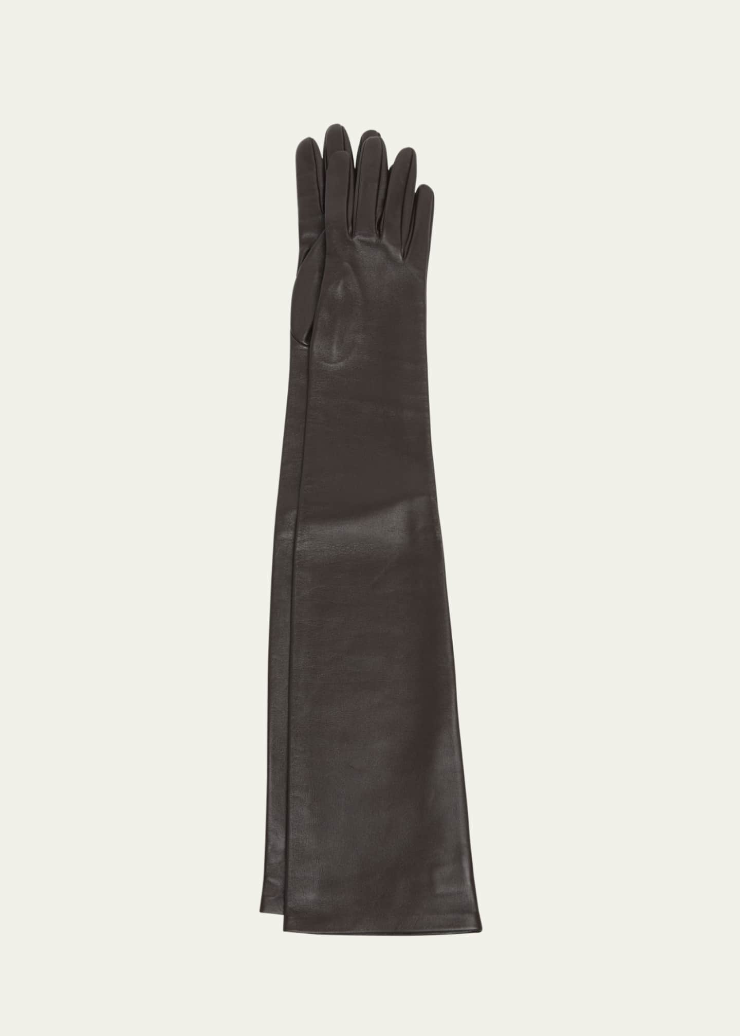THE ROW Simon Leather Gloves
