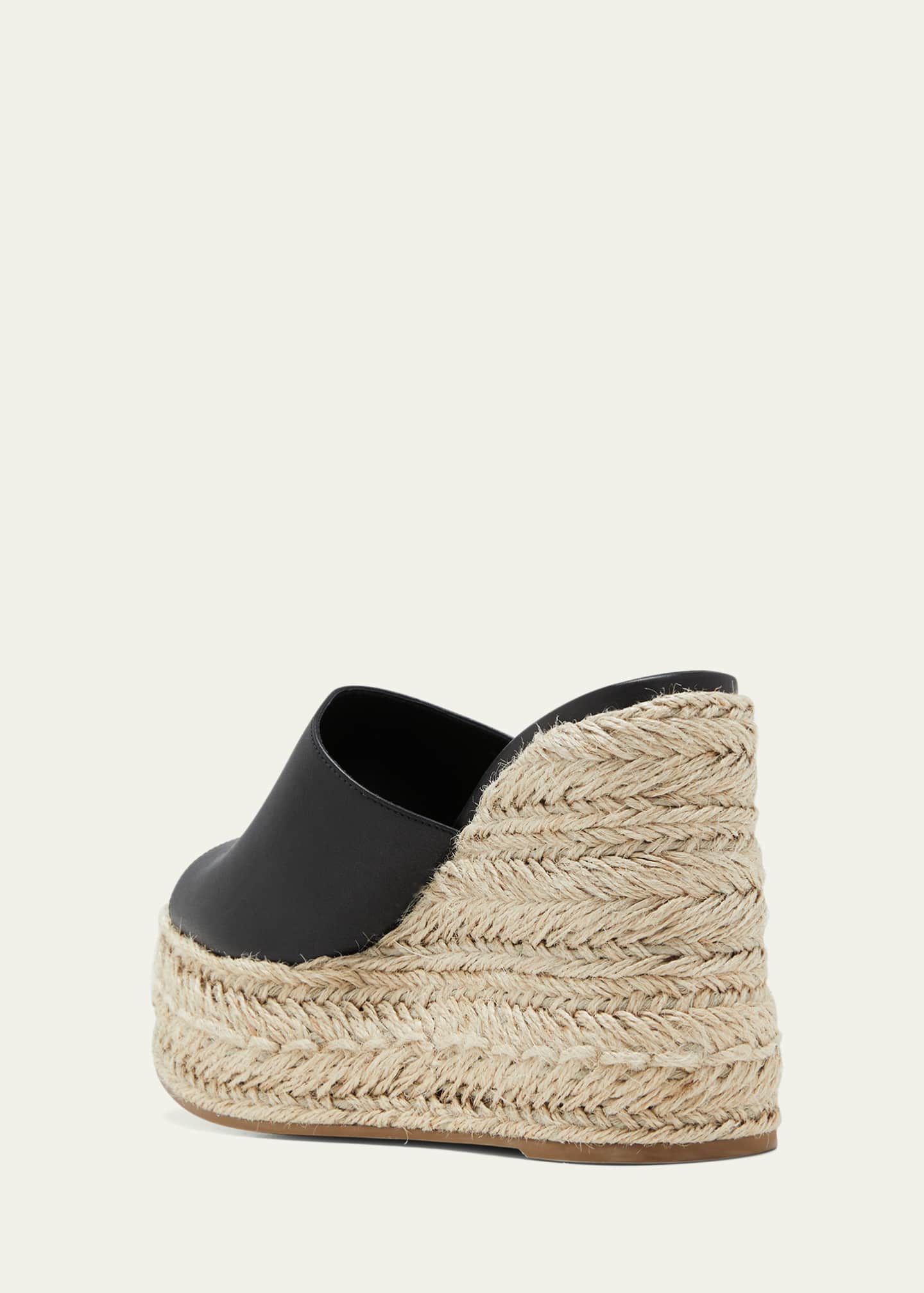 Christian Louboutin Multicolor Leather Espadrille Wedge Ankle