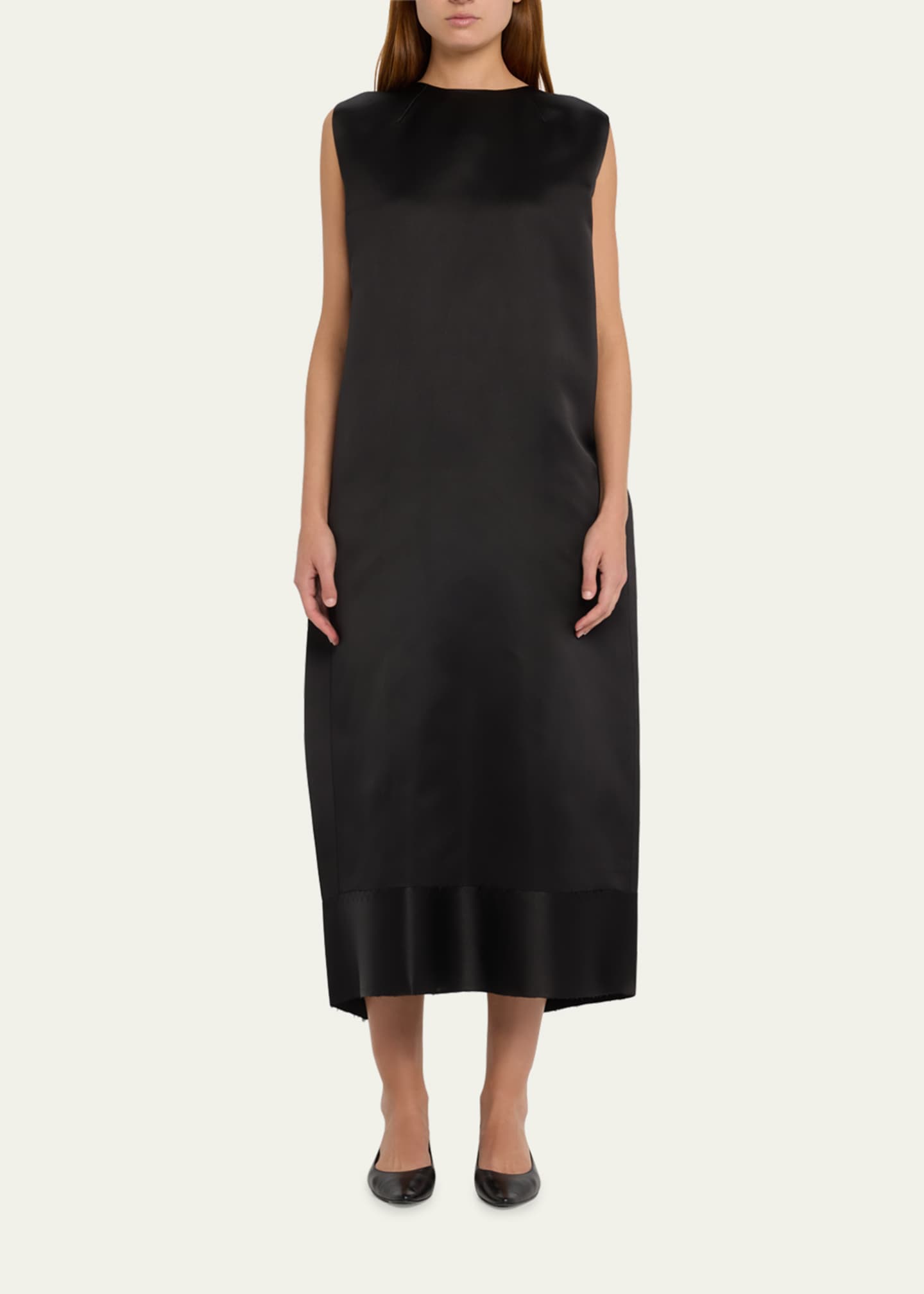 The row silk dress top