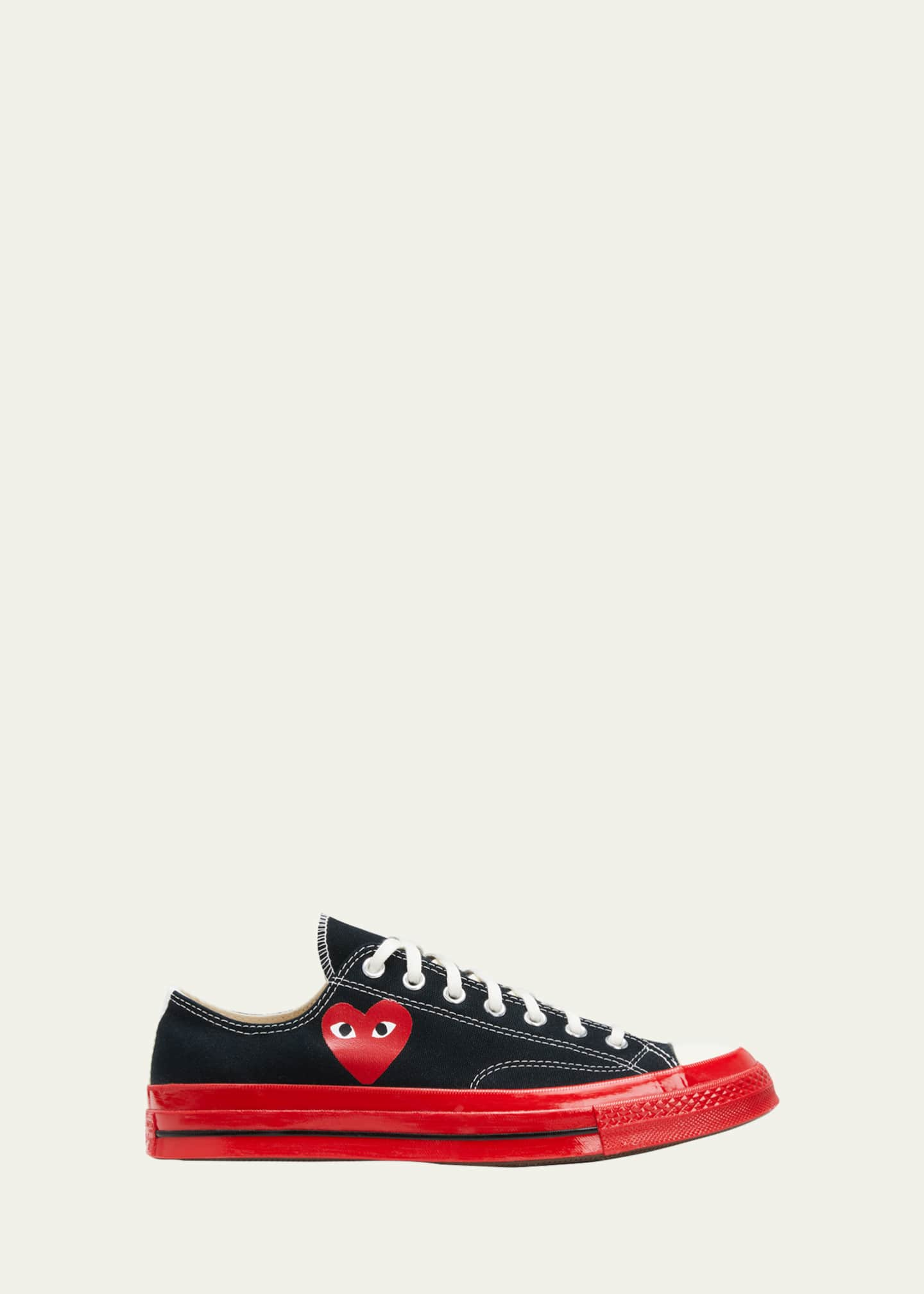 CDG Play x Converse Red Sole Canvas Low-Top Sneakers - Bergdorf Goodman