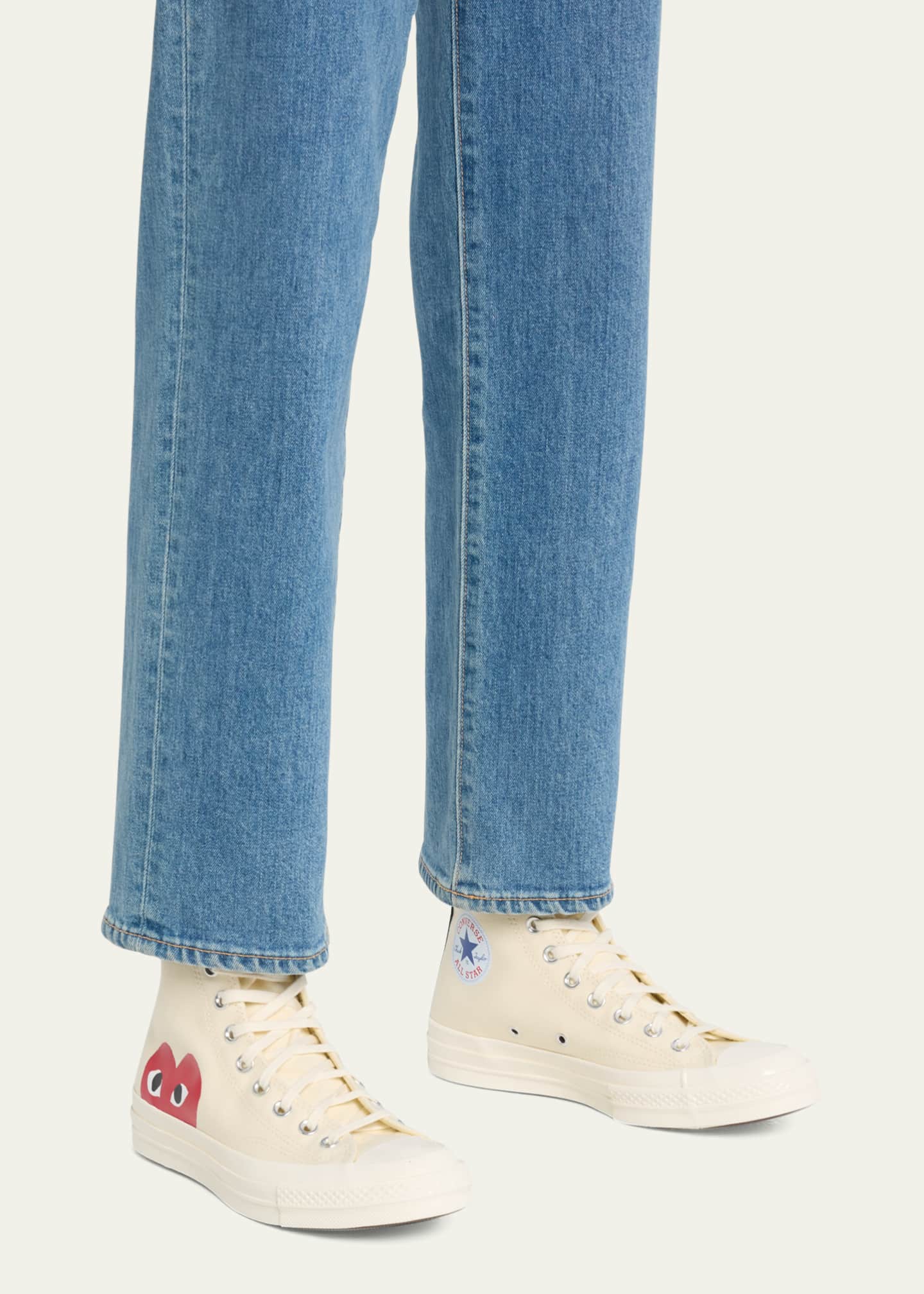 Cdg converse high cream online