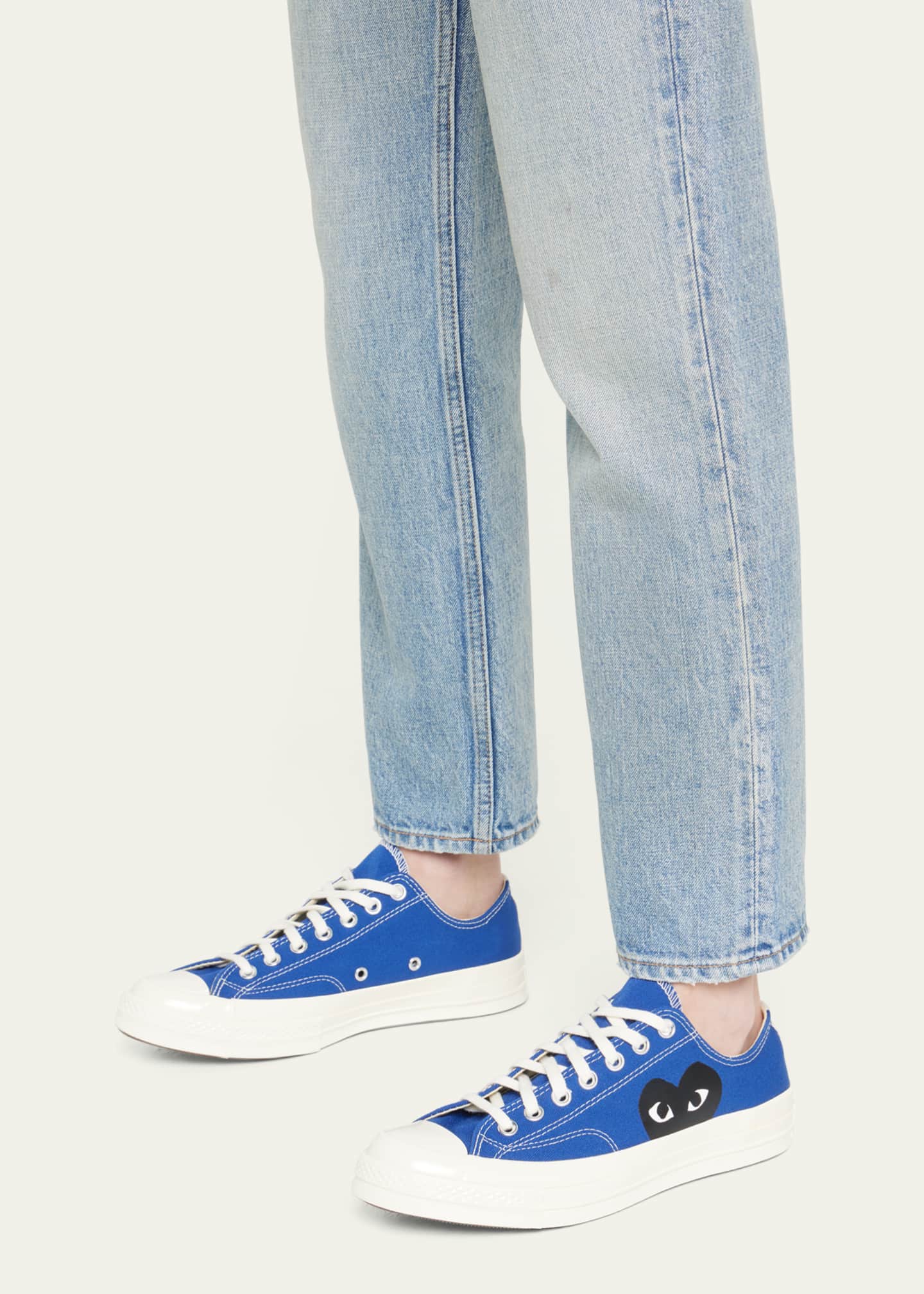 Cdg canvas shoes discount