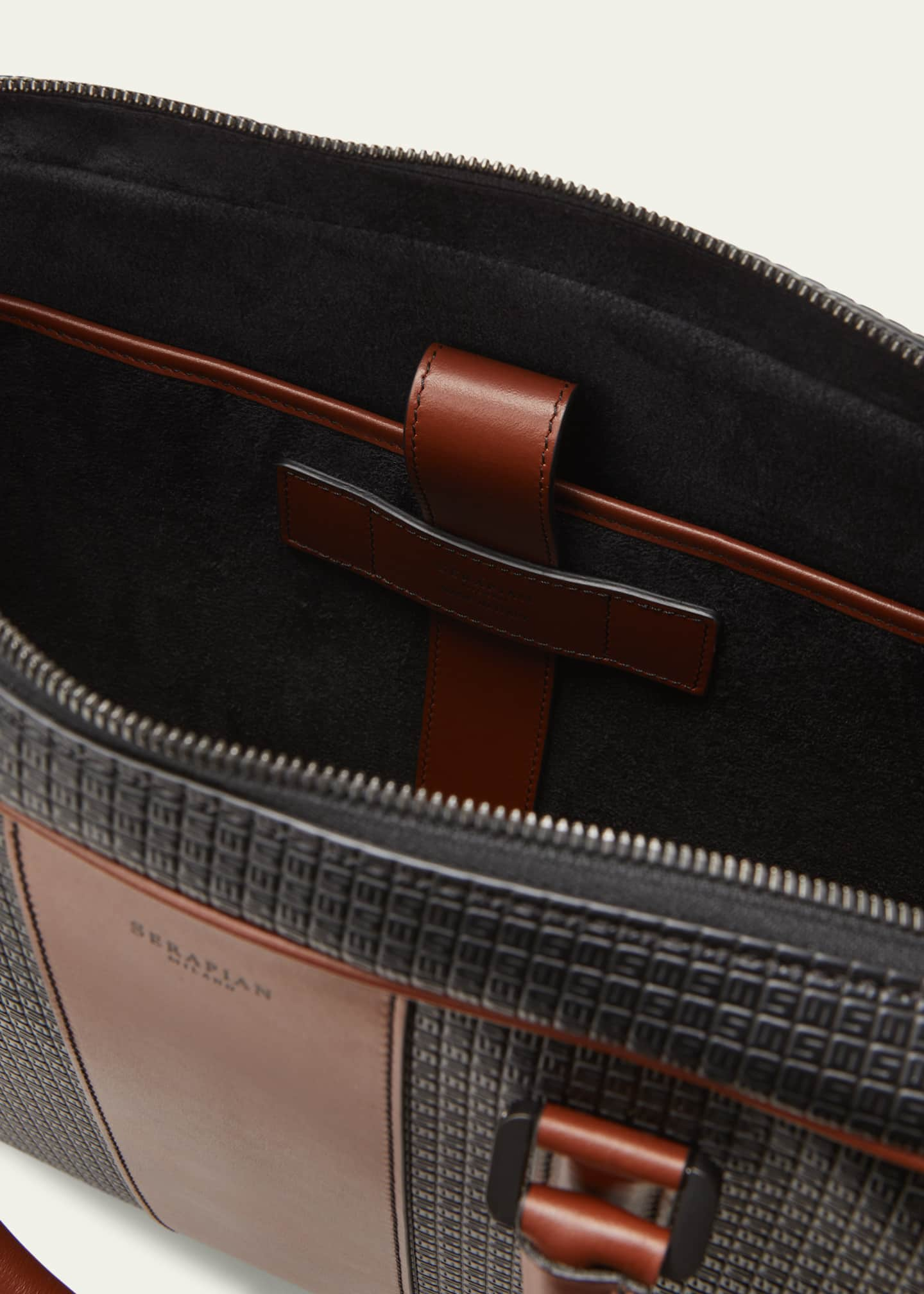 SLIM BRIEFCASE IN STEPAN 72 – Serapian Boutique Online