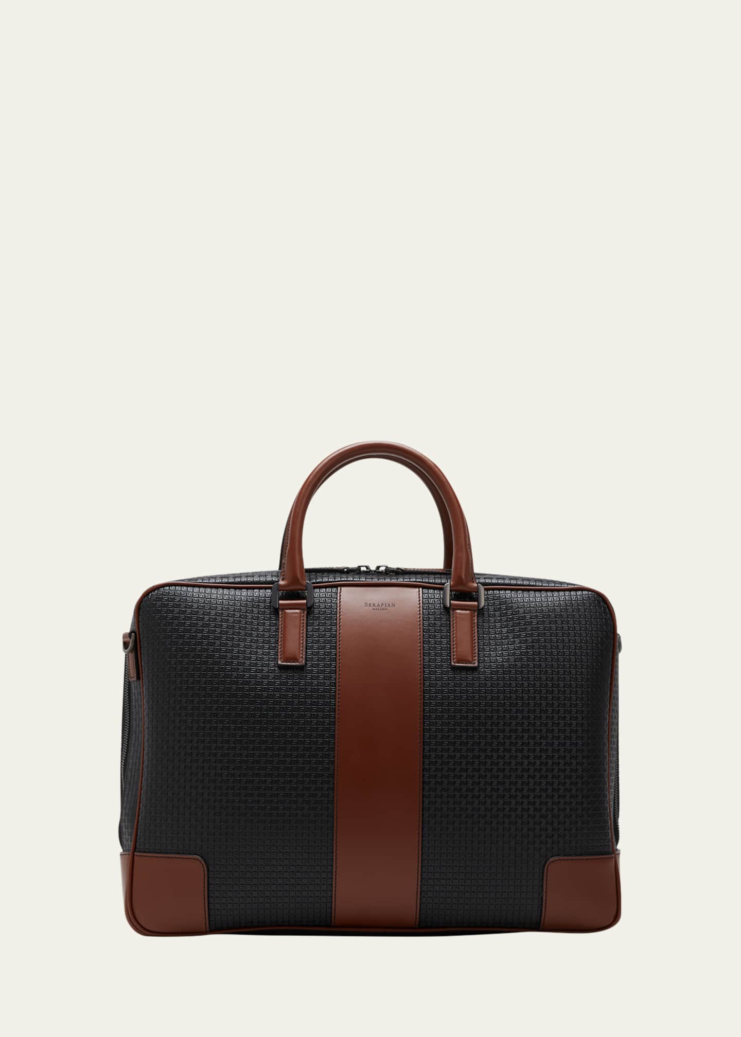 Serapian Men's Slim Stepan 72 Briefcase Image 1 of 5