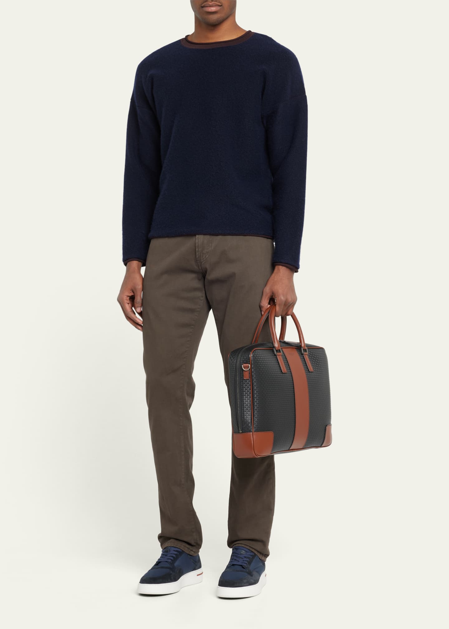 SLIM BRIEFCASE IN STEPAN 72 – Serapian Boutique Online