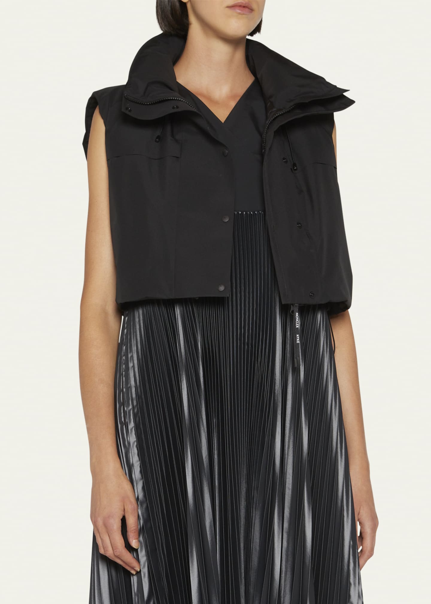 Moncler crop cheap top