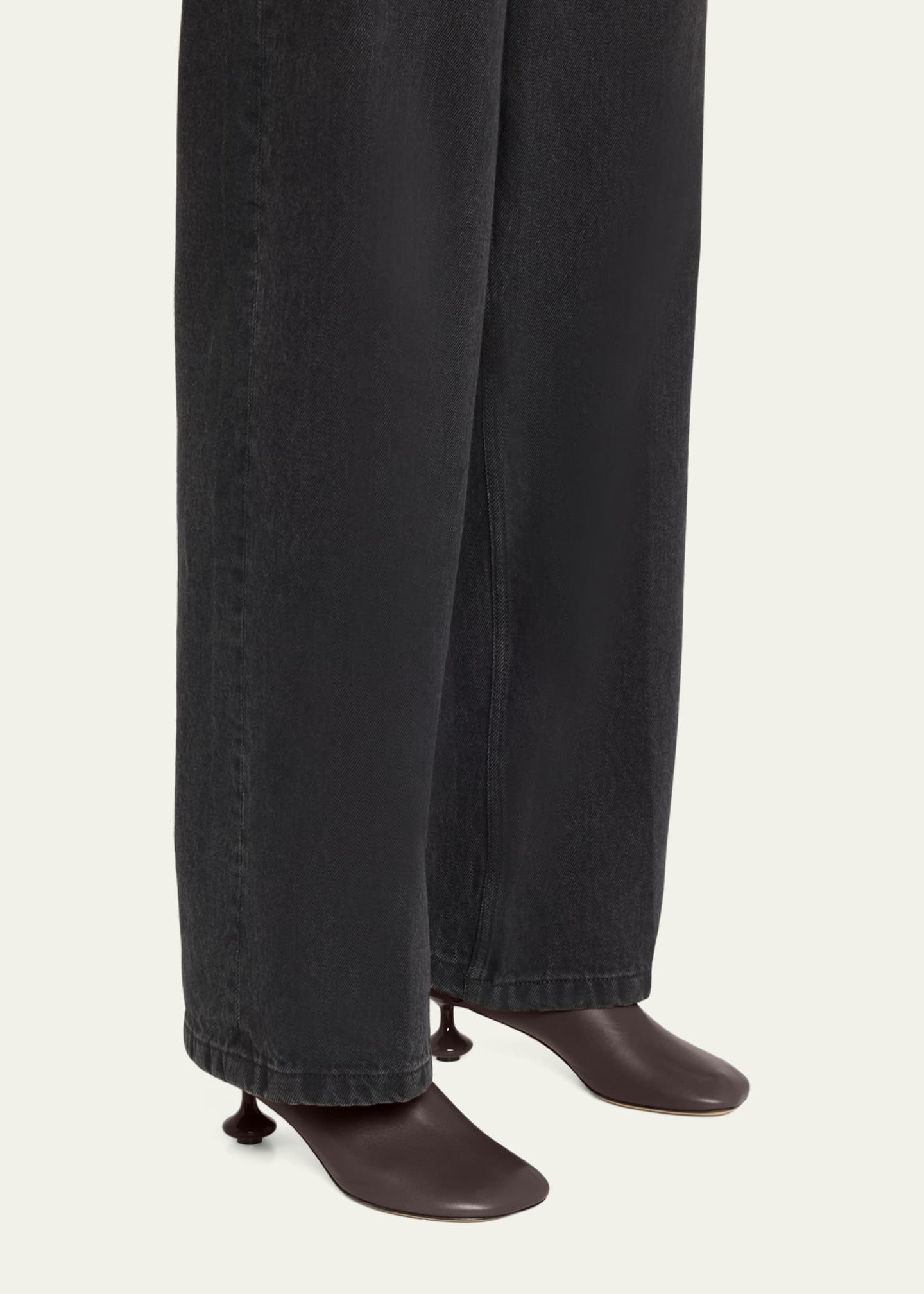 Loewe Toy Leather Drop Stiletto Mules - Bergdorf Goodman