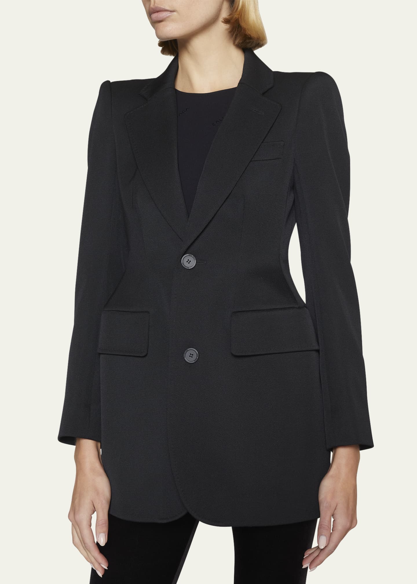 Balenciaga hourglass blazer sale outlet
