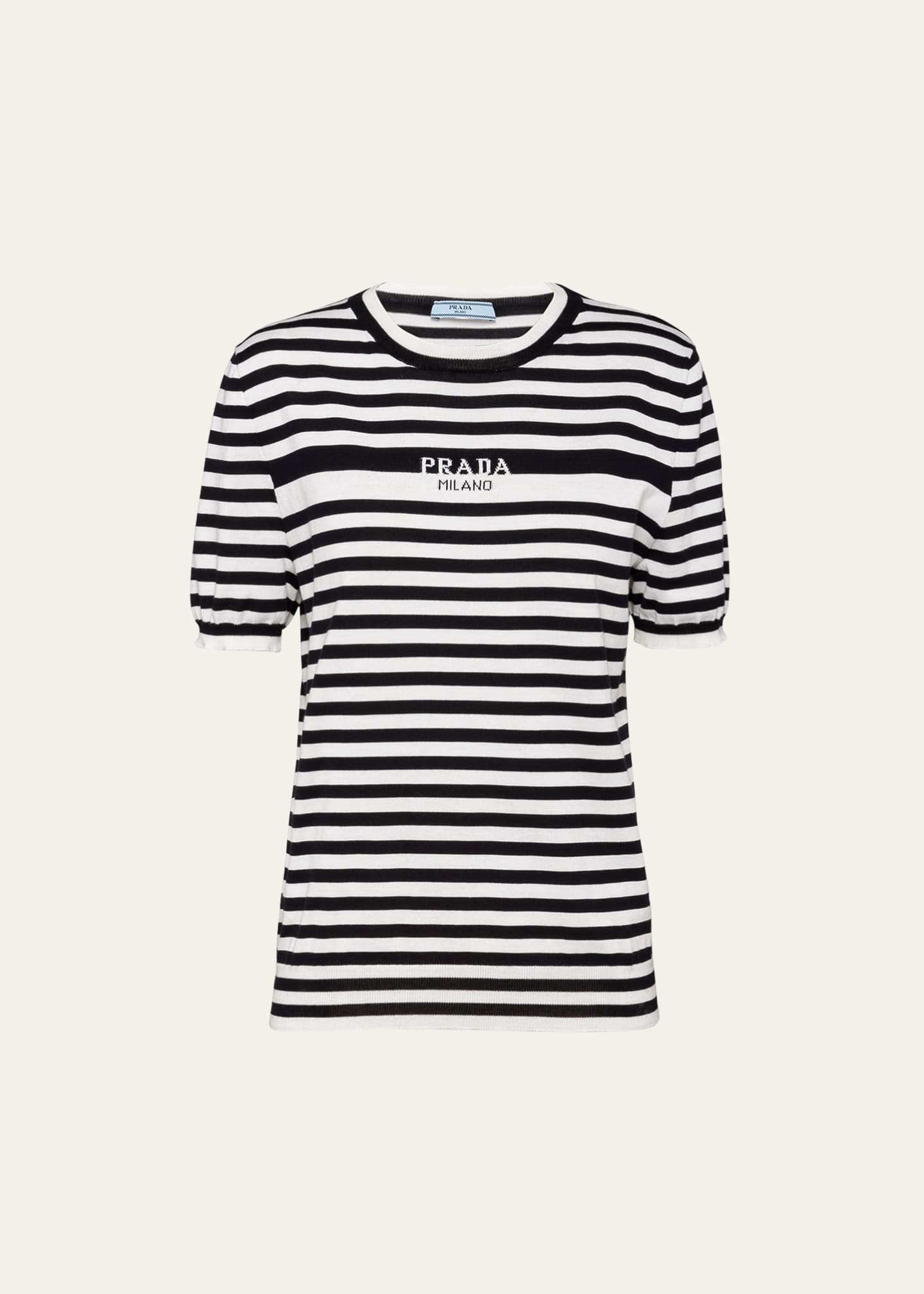Prada logo sales top