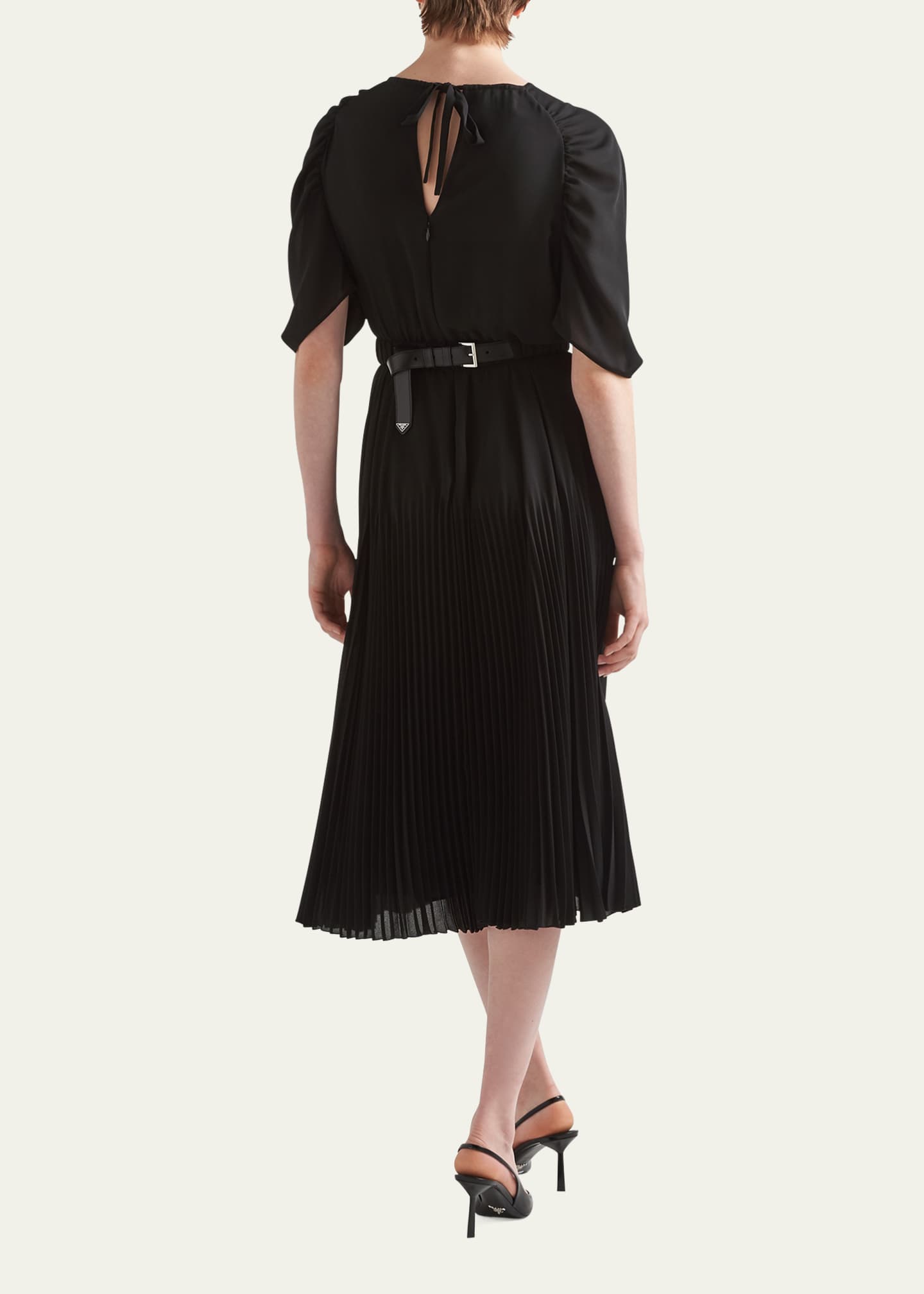 Prada midi deals dress