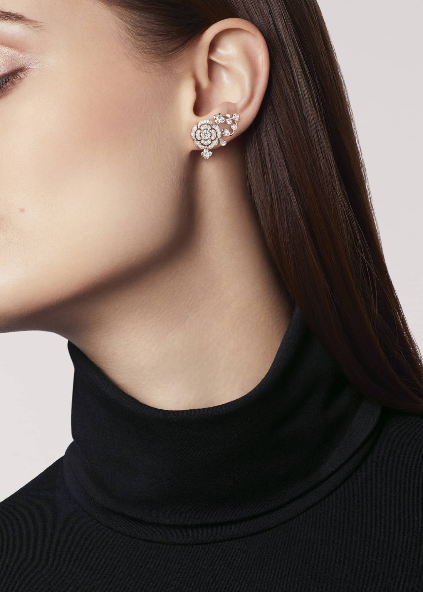 CHANEL BOUTON DE CAMÉLIA EARRINGS Image 2 of 4