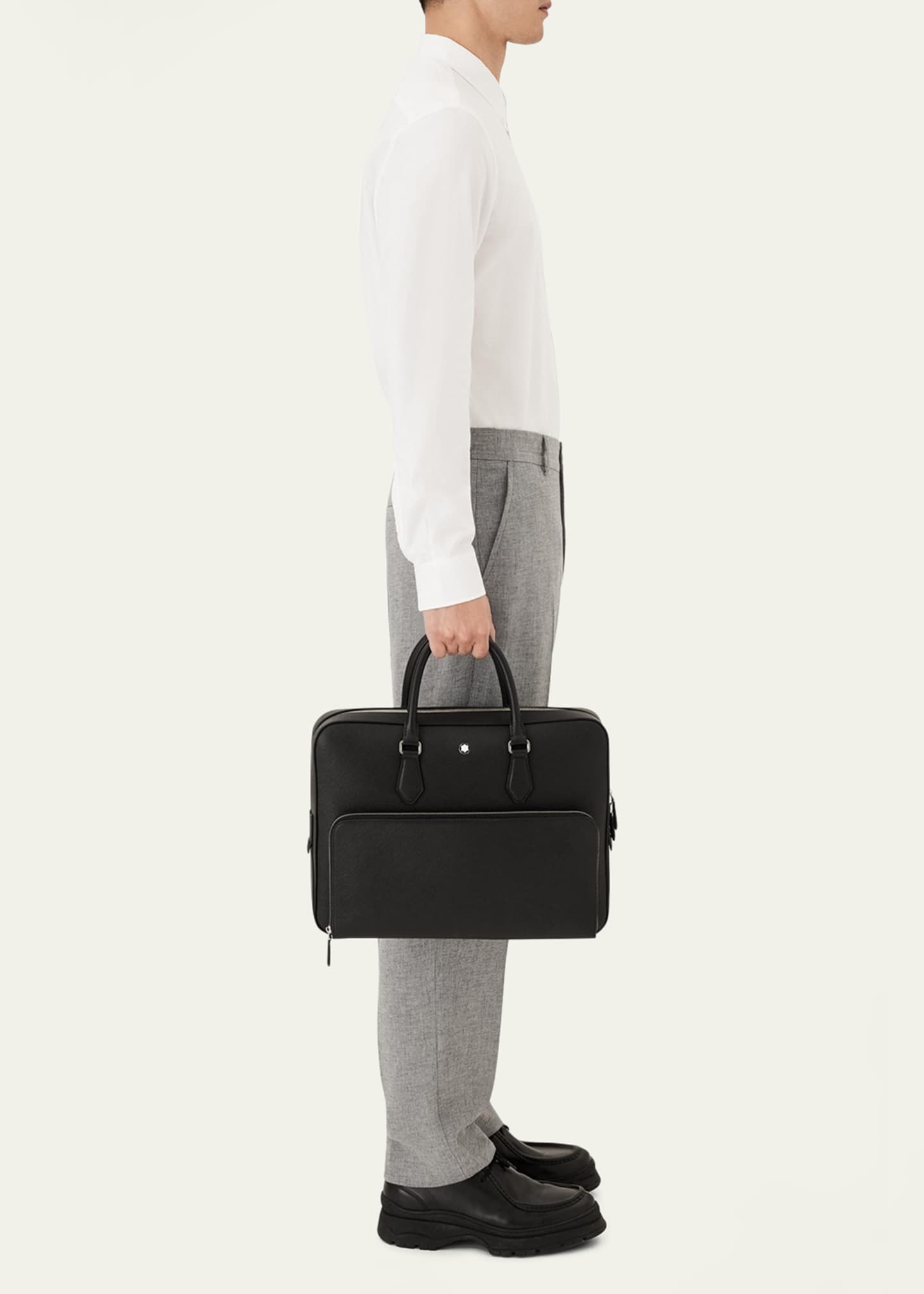 Montblanc Men's Sartorial Medium Document Briefcase Image 2 of 4