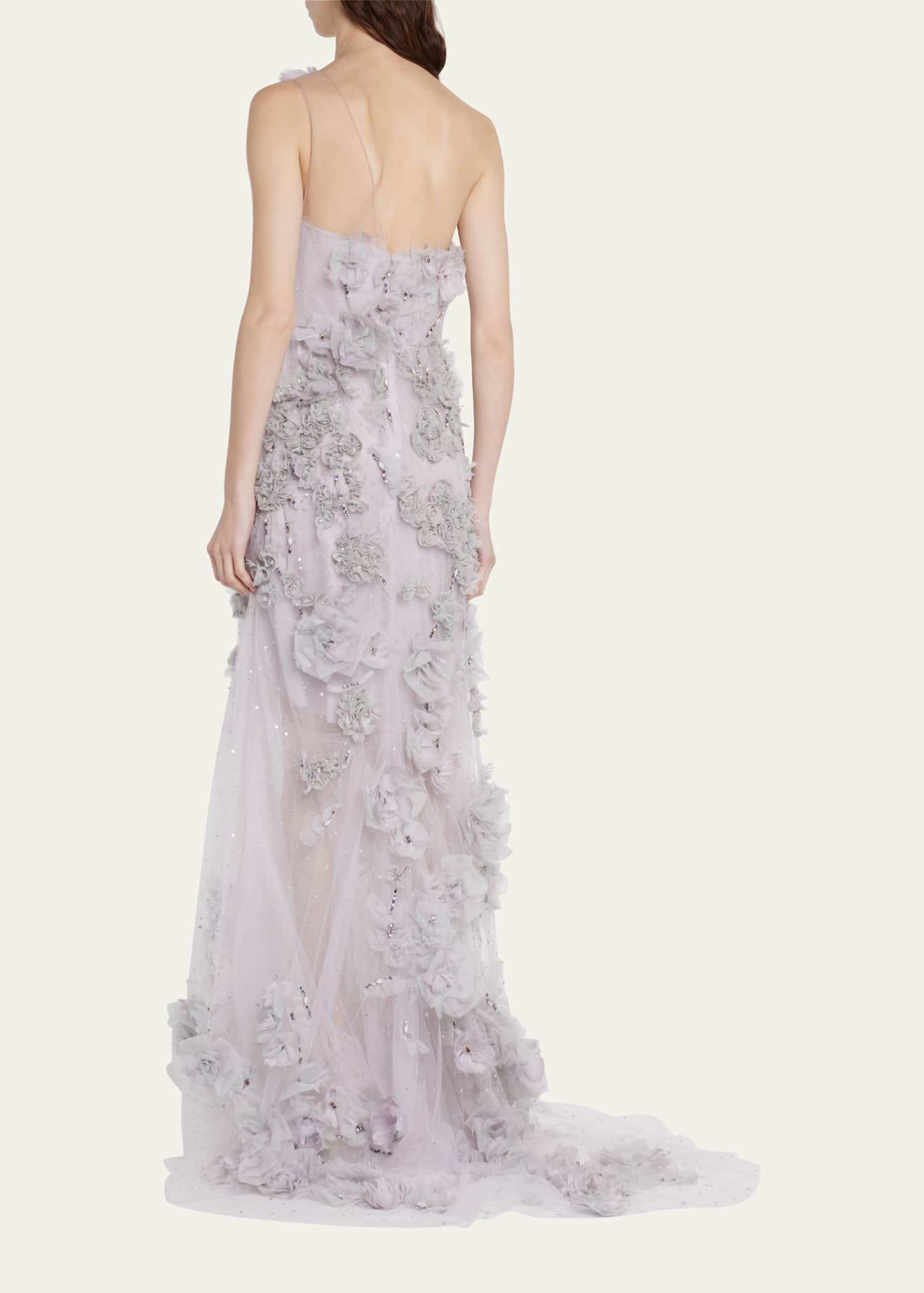 marchesa organza gown
