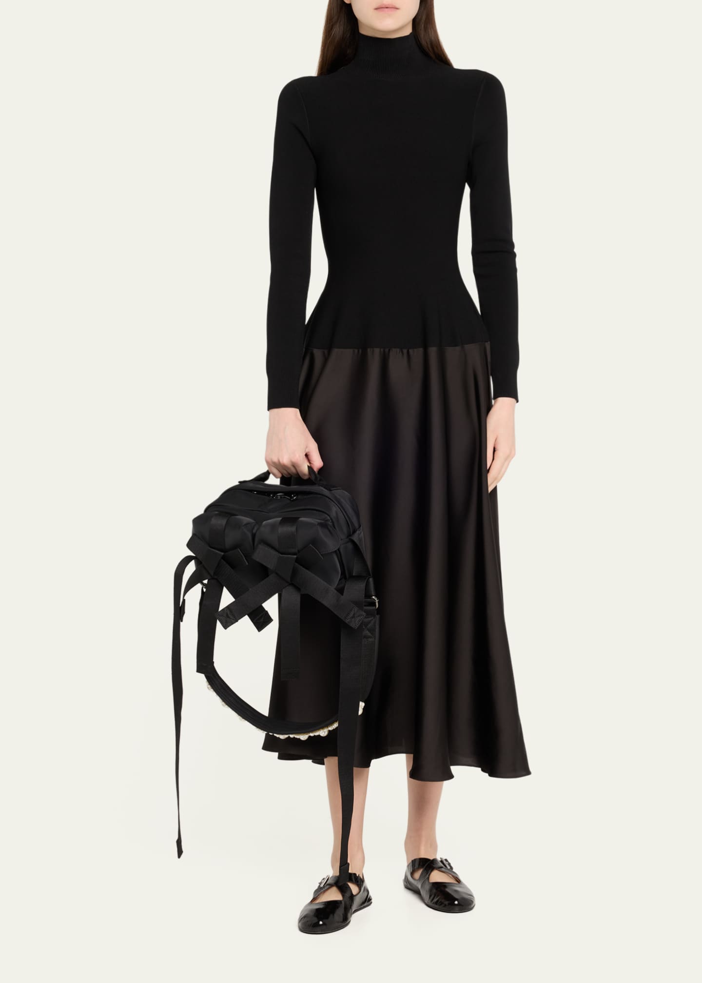 Bow Zip Bum Crossbody Bag