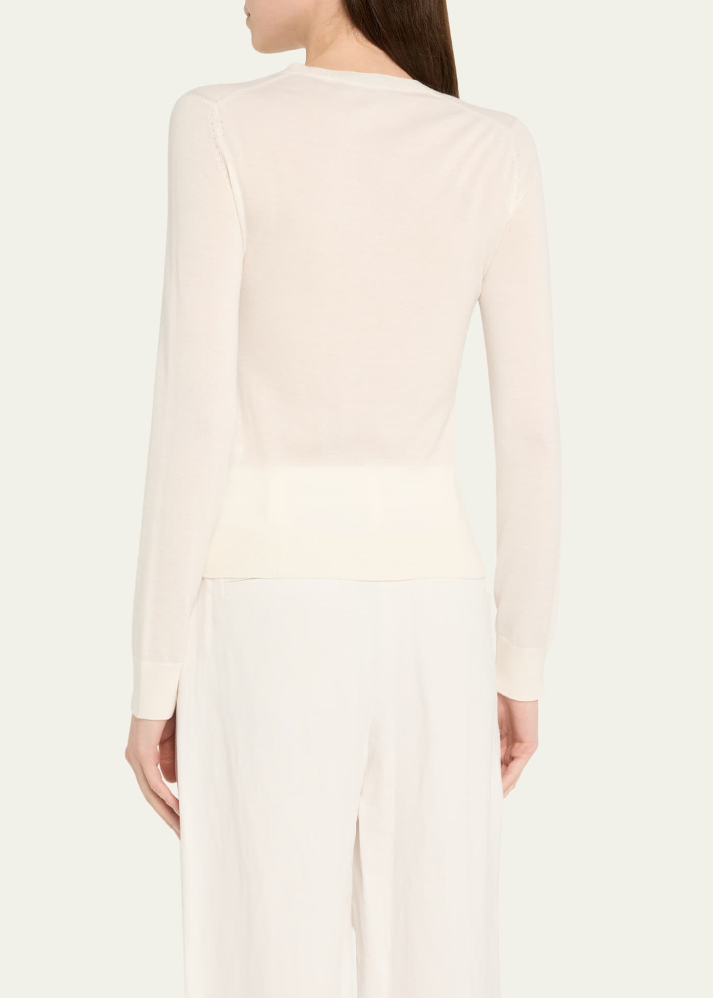 Loro Piana V-Neck Cashmere Sweater Image 3 of 5