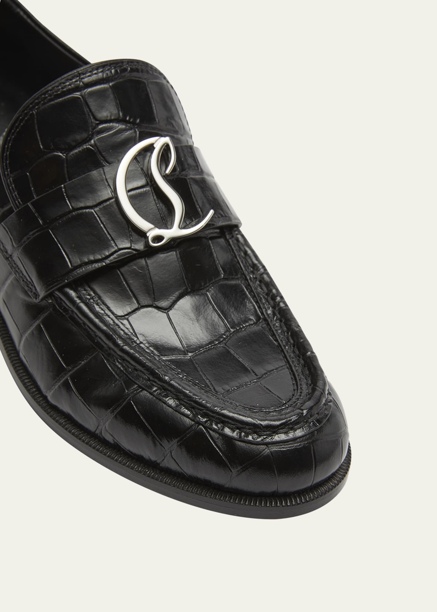 Louboutin croco clearance
