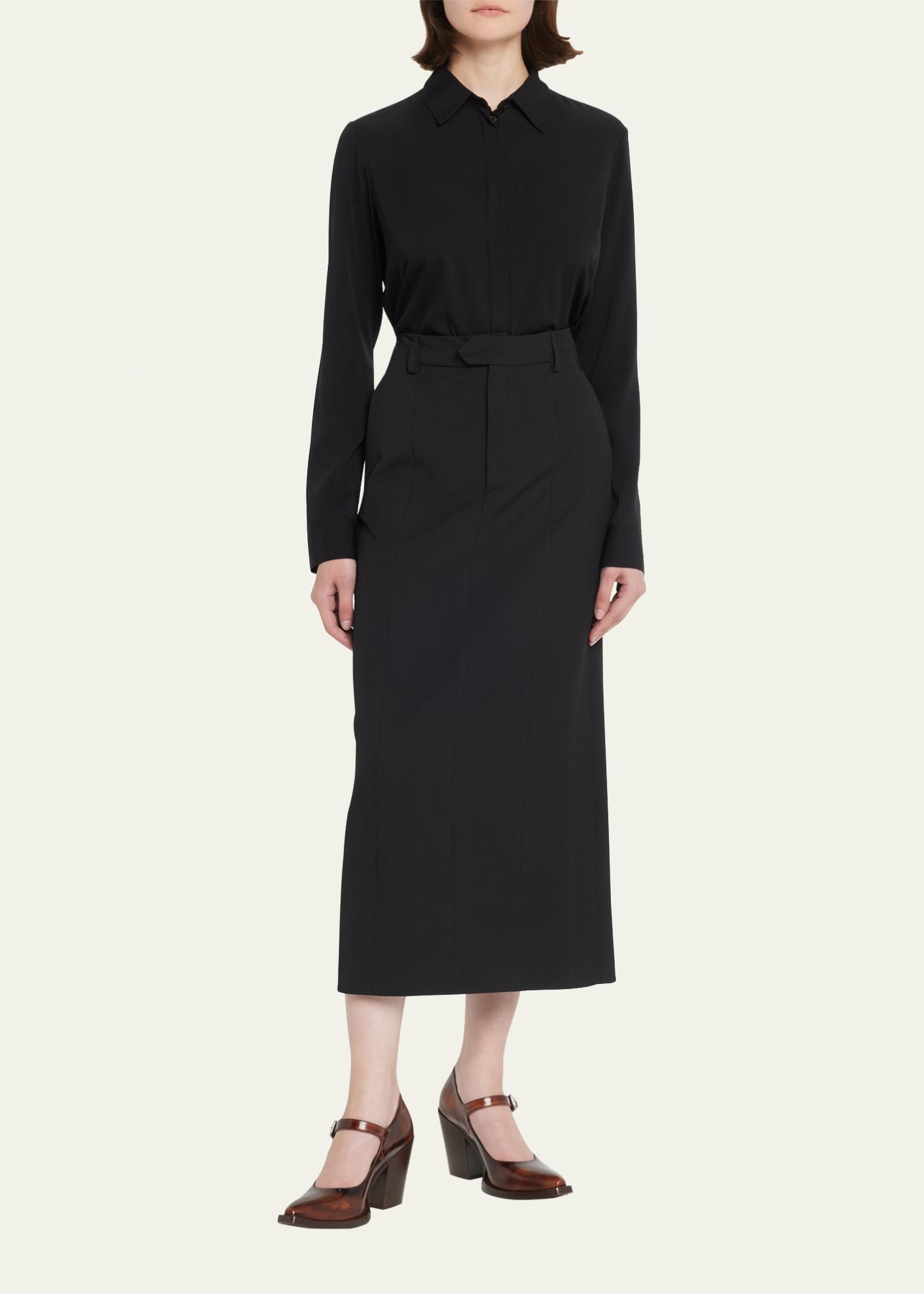 Prada Leather Mary Jane Block Heel Pumps - Bergdorf Goodman