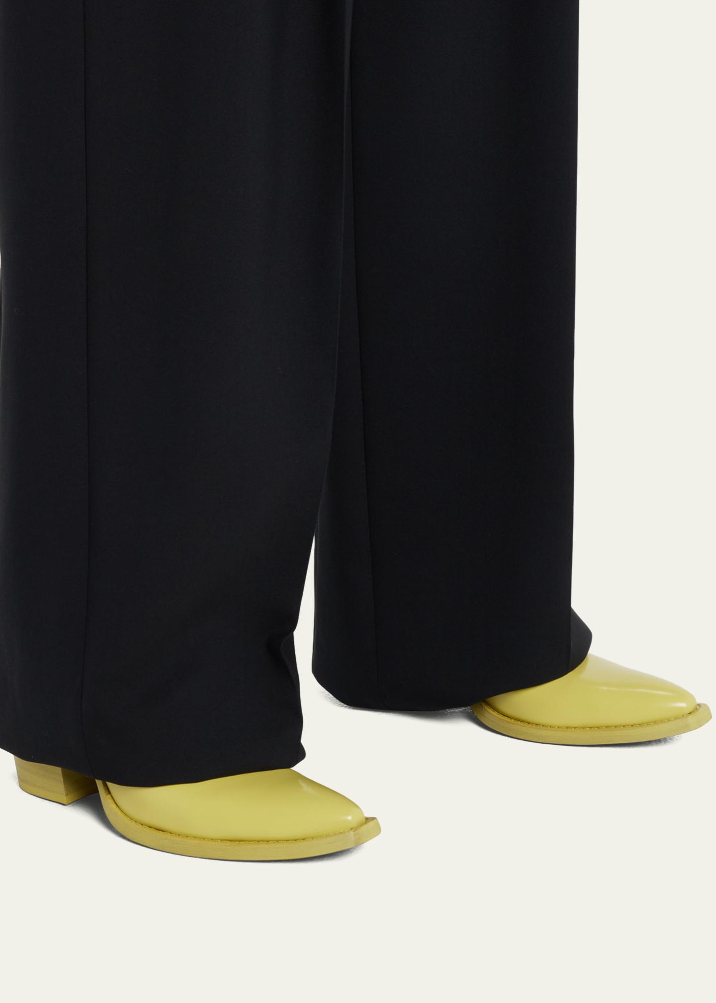 Prada Leather Mary Jane Block Heel Pumps - Bergdorf Goodman