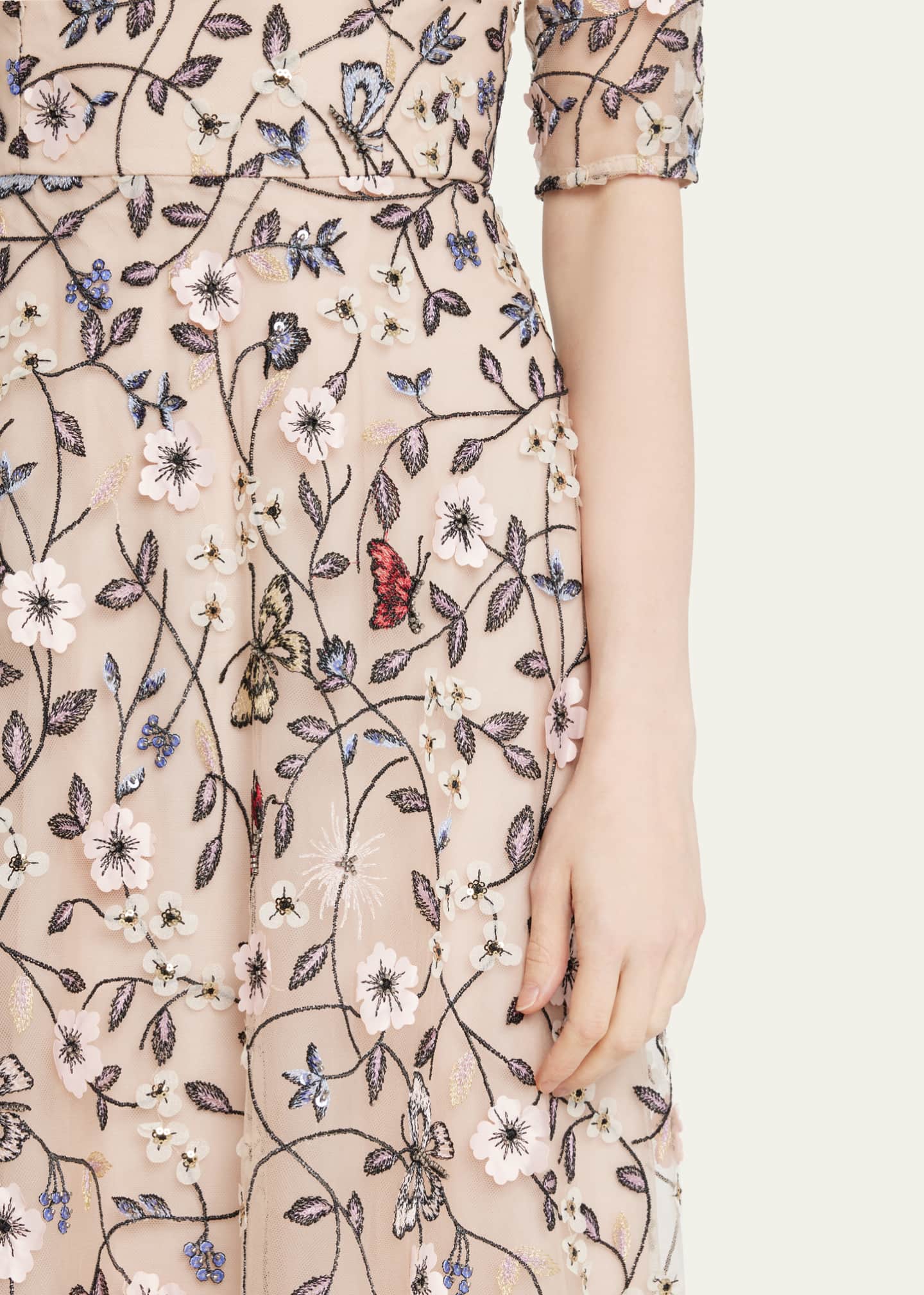 Phase eight maddy embroidered dress hotsell