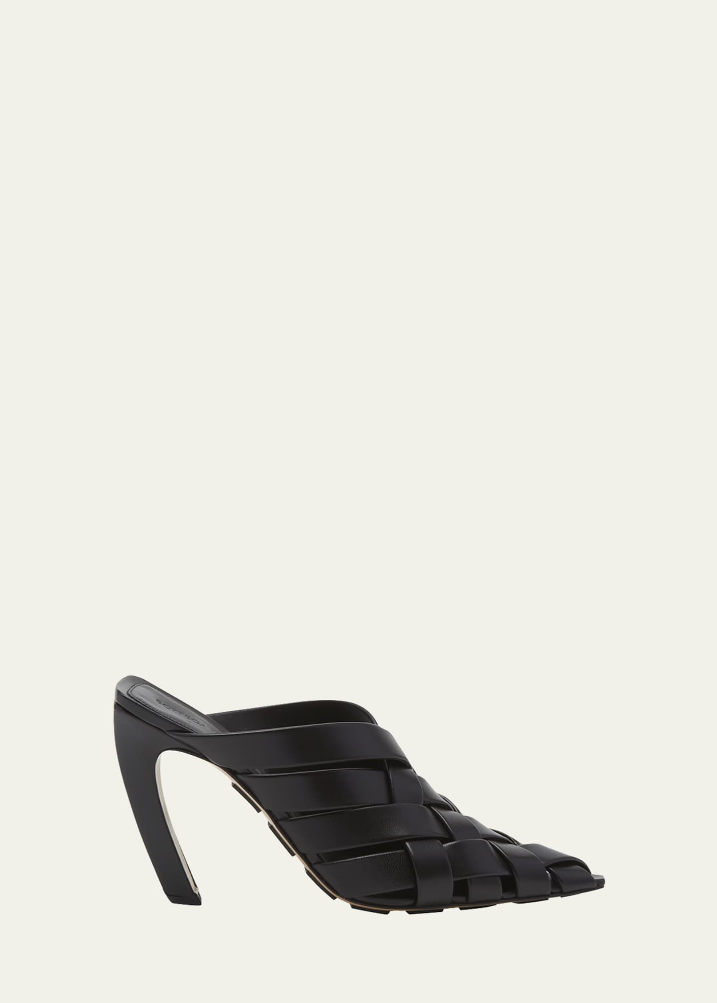 Woven pointed mules shop
