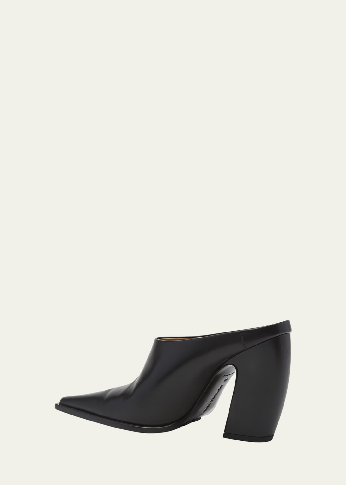 Bottega Veneta Tex Slip On Leather Pumps