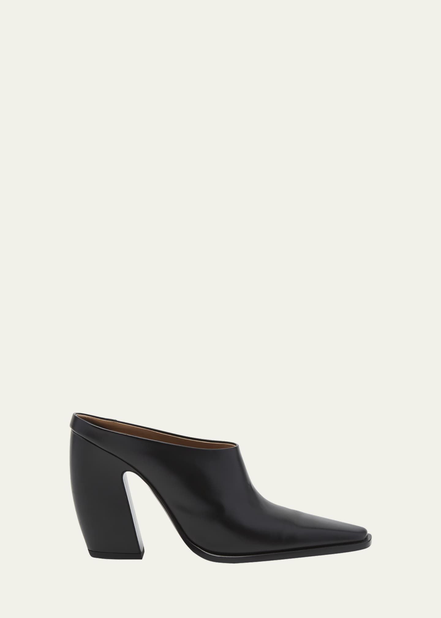 Bottega Veneta Tex Slip On Leather Pumps
