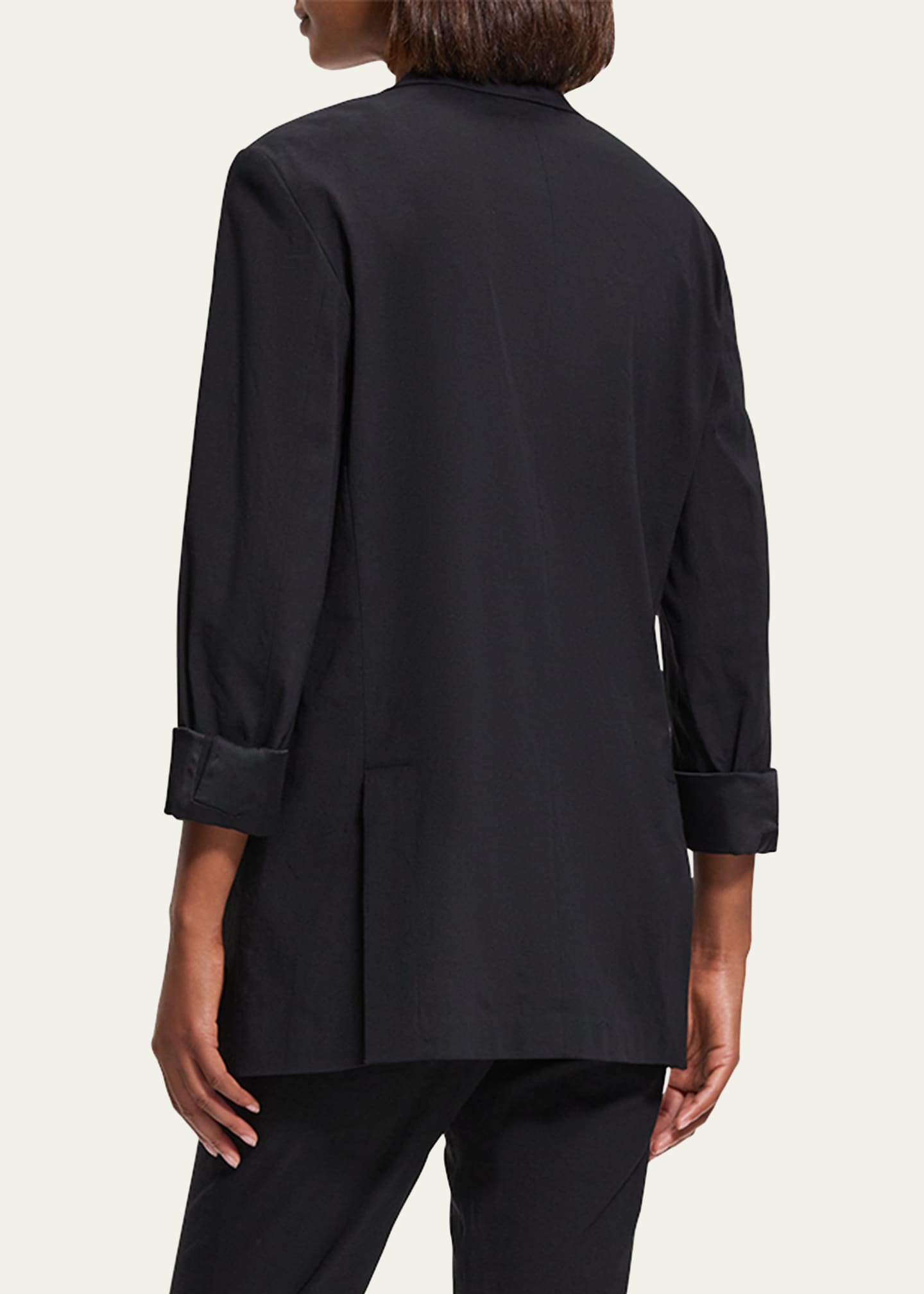 Theory RolledSleeve Boyfriend Jacket Bergdorf Goodman