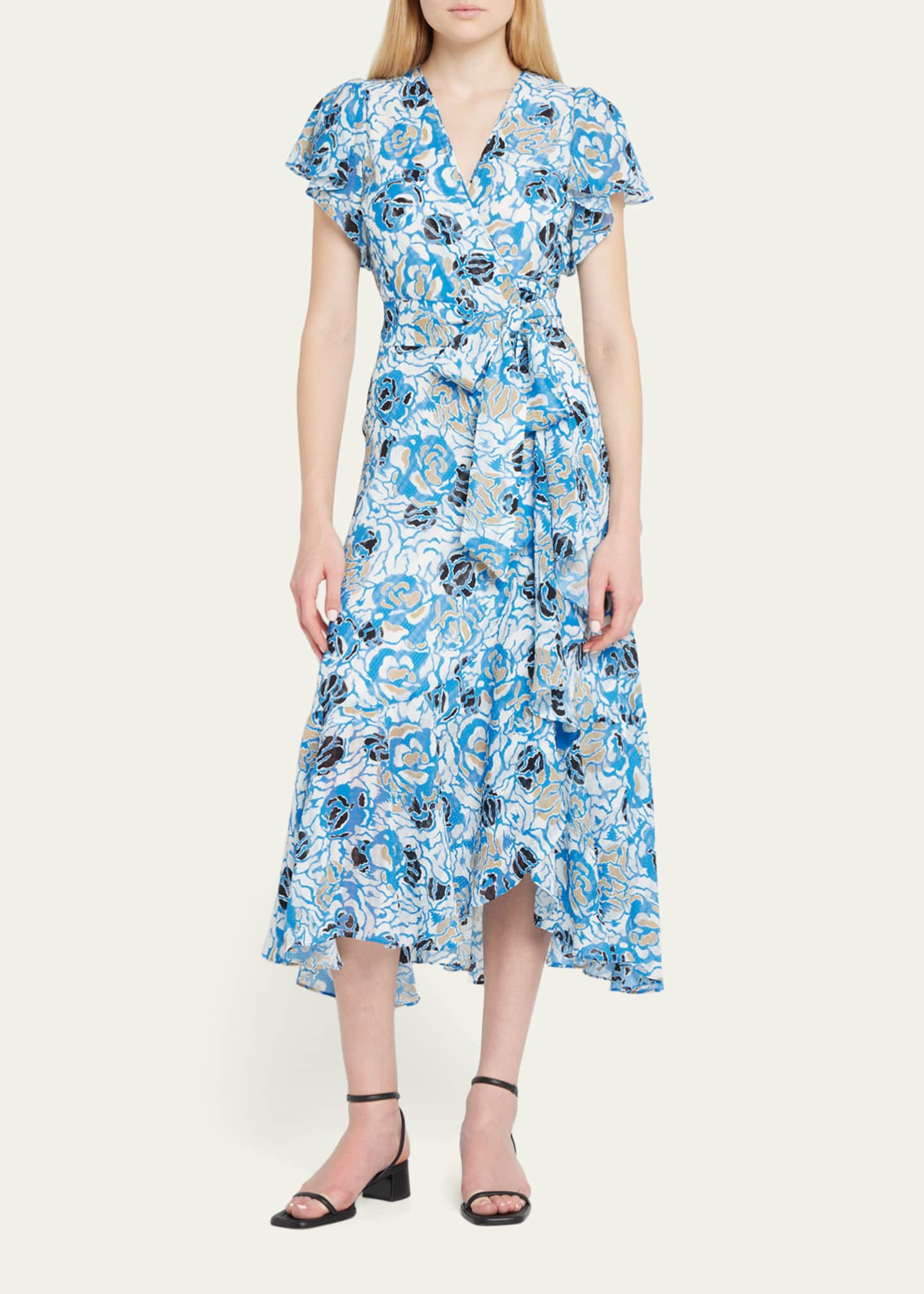 Tanya taylor wrap 2025 dress
