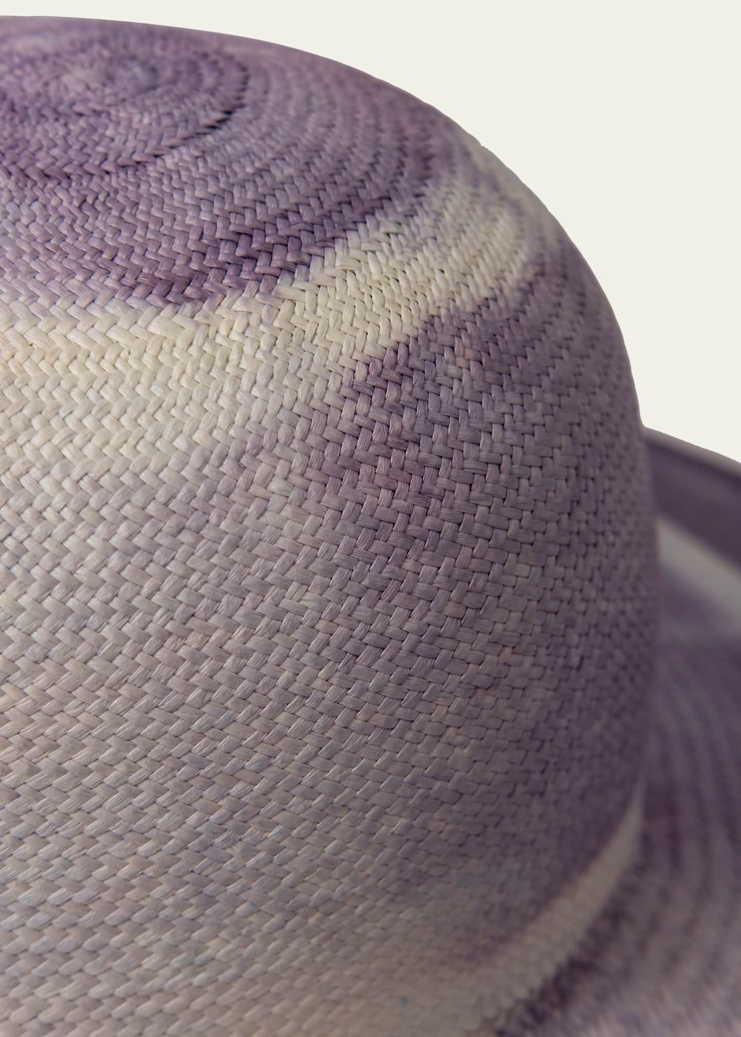 Barbisio Amos Two-Tone Straw Floppy Hat Image 3 of 3