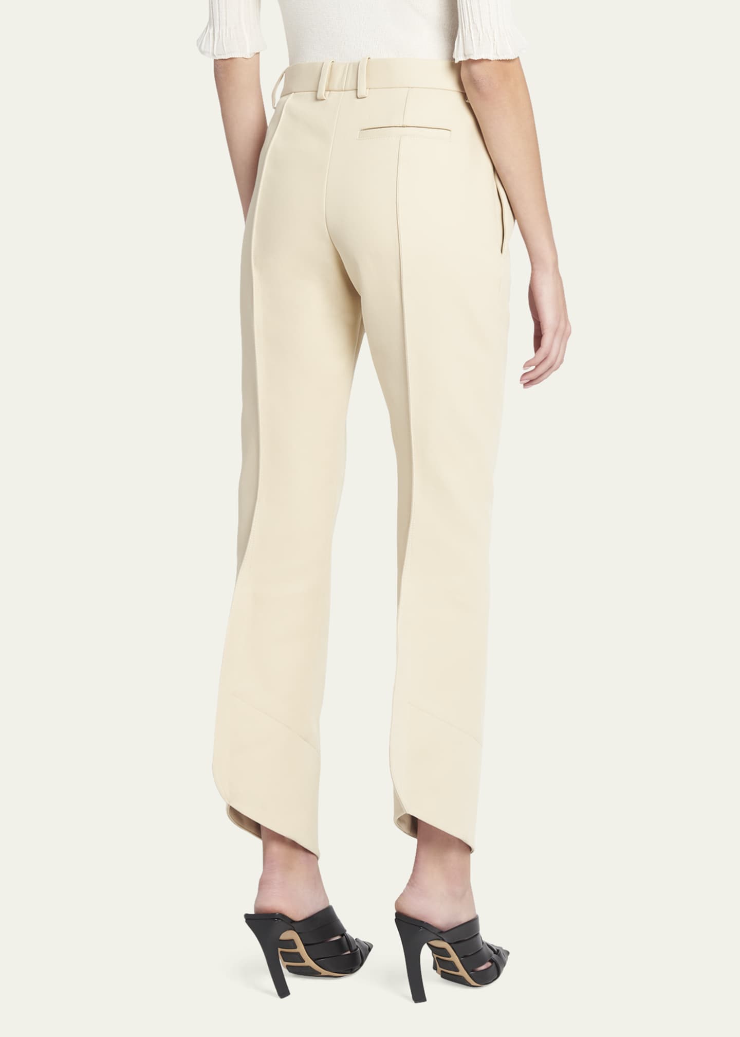Bottega Veneta Cotton Canvas Back Trousers