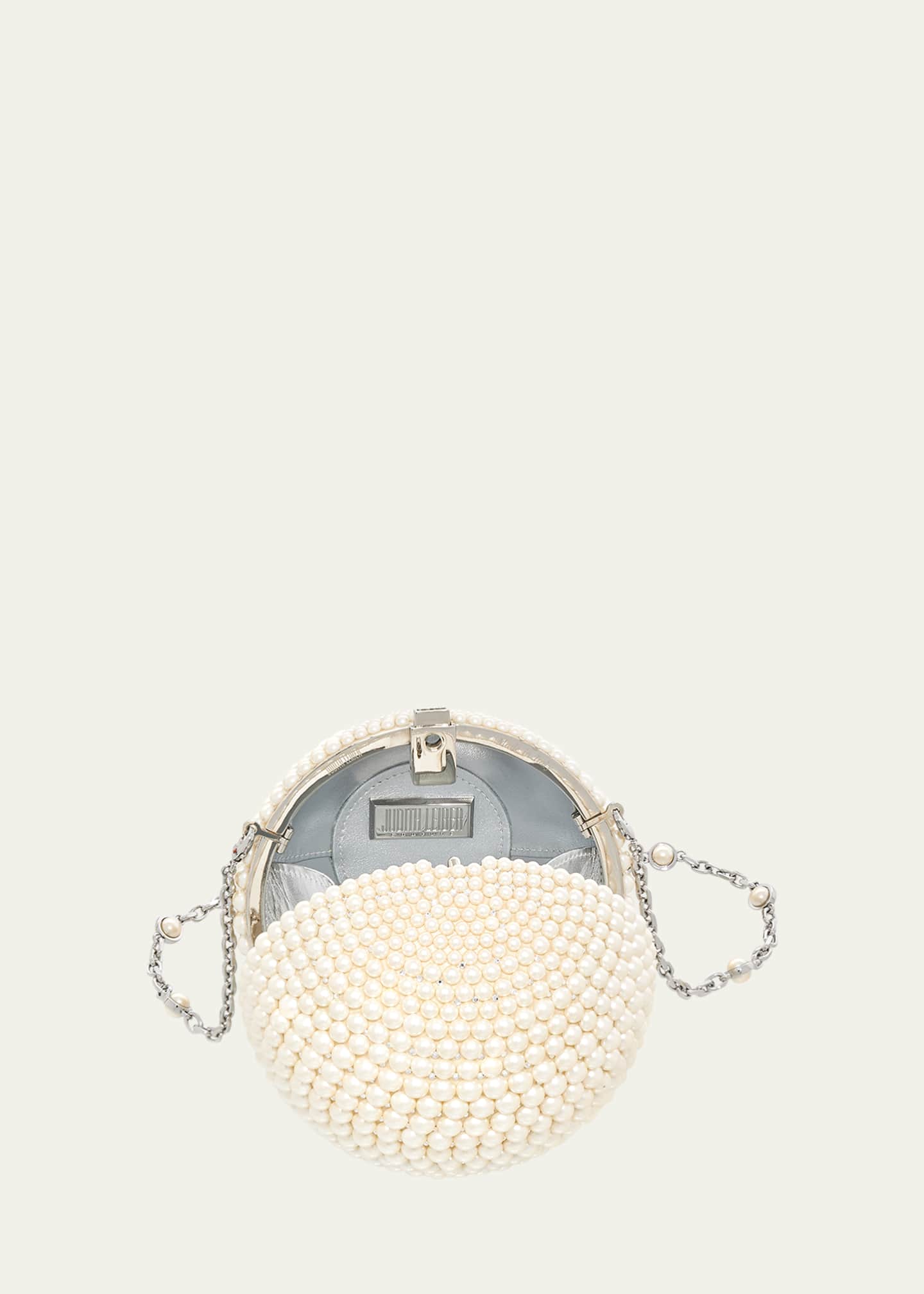 Judith Leiber Couture Sphere Pearly Minaudiere Image 4 of 5
