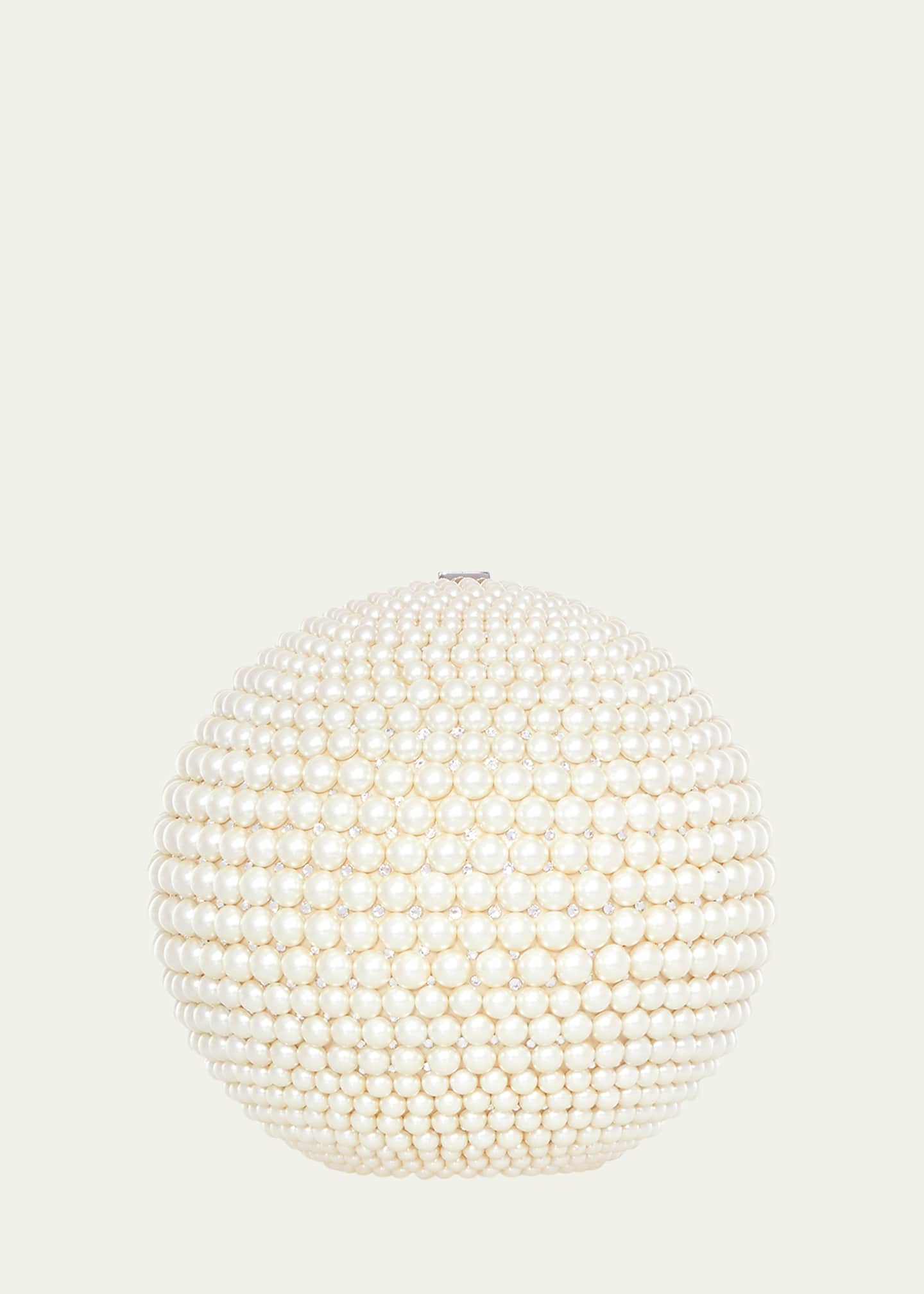 Judith Leiber Couture Sphere Pearly Minaudiere Image 1 of 5