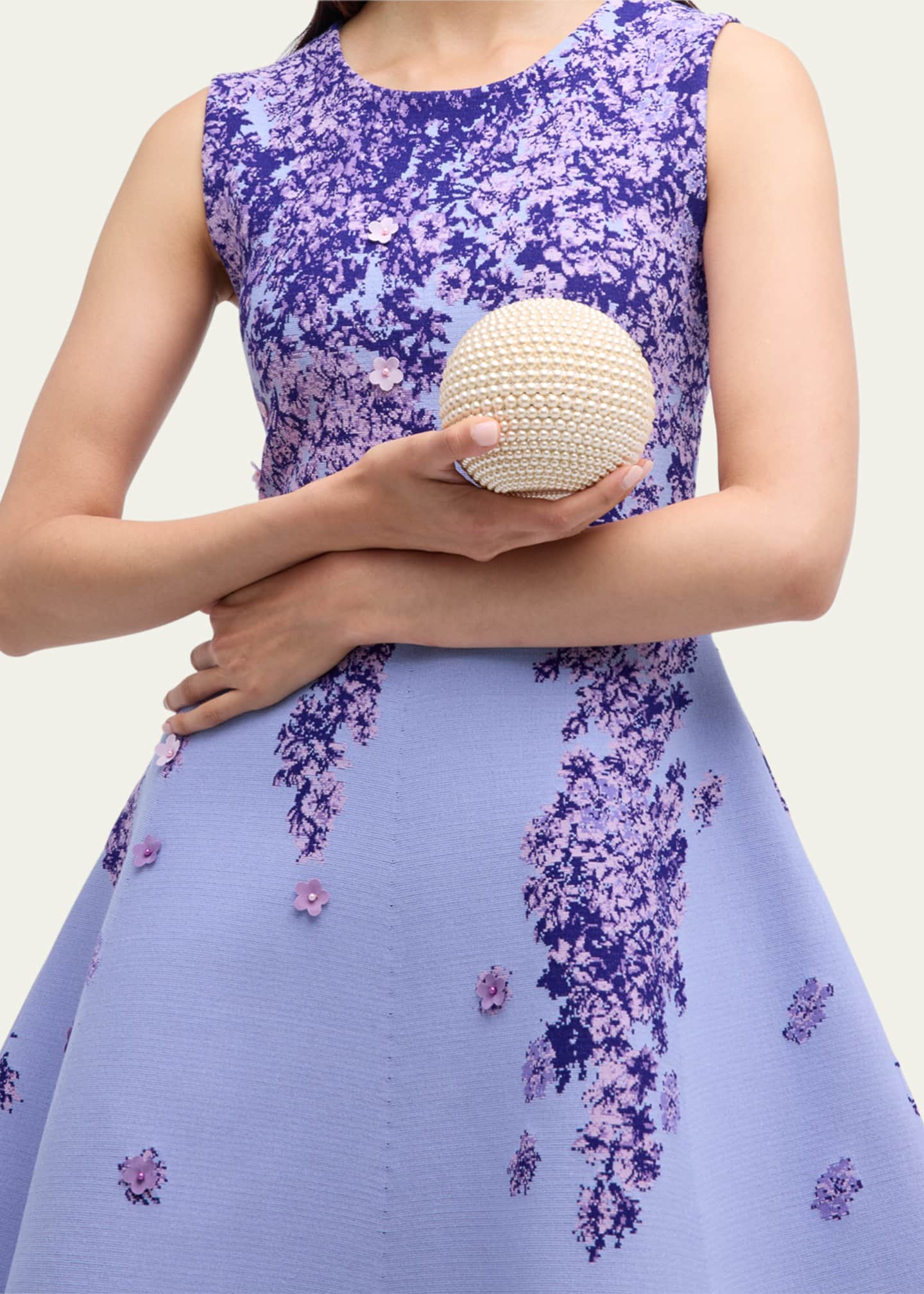Judith Leiber Couture Sphere Pearly Minaudiere Image 5 of 5