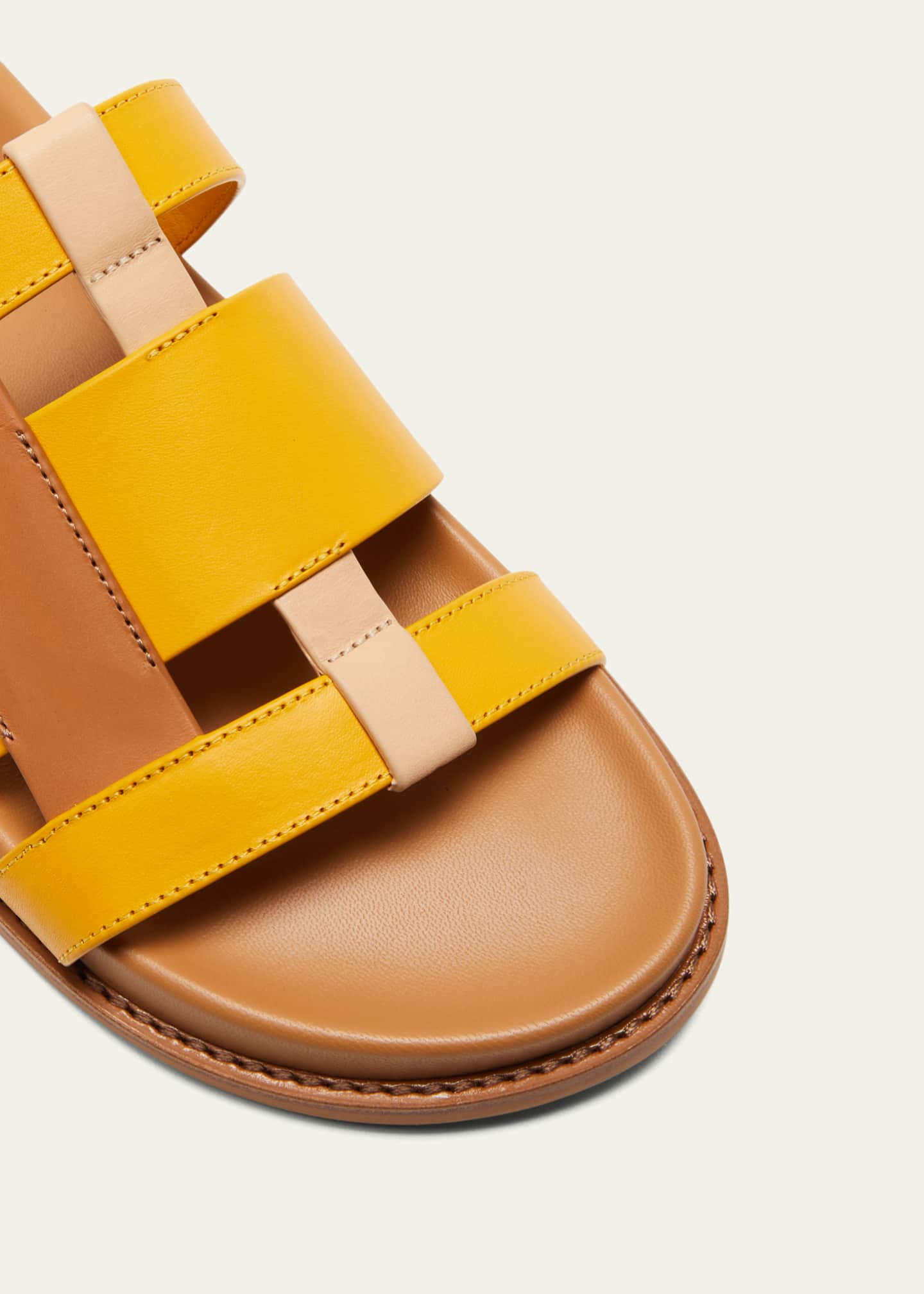 Burberry sandals mens yellow clearance