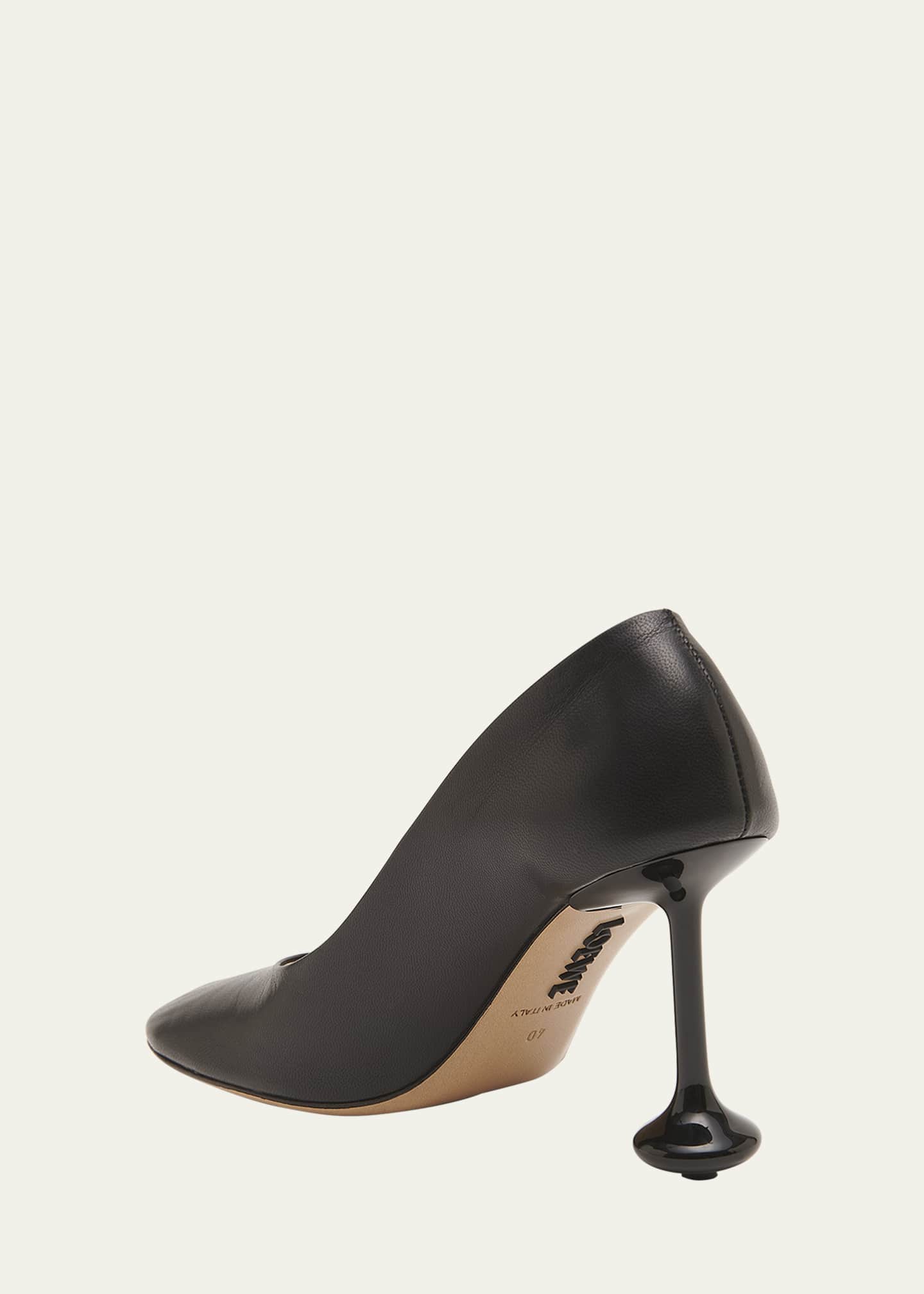 Loewe Toy Leather Drop Stiletto Pumps Image 4 of 5