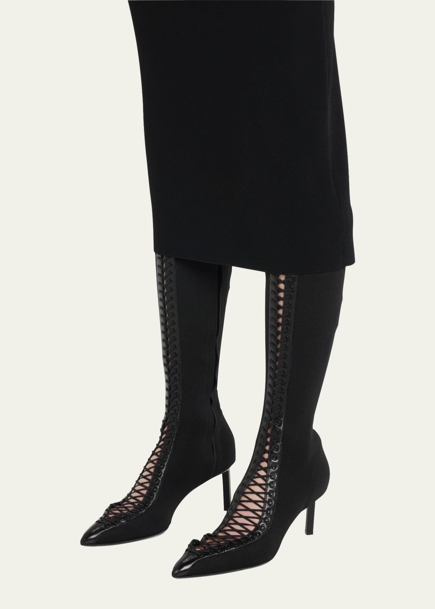 Givenchy knee high boots outlet